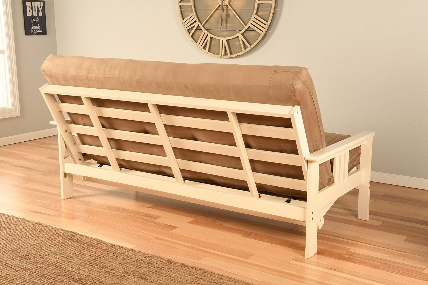 Kodiak Futons Monterey Futon Frame, No Drawers, Barbados