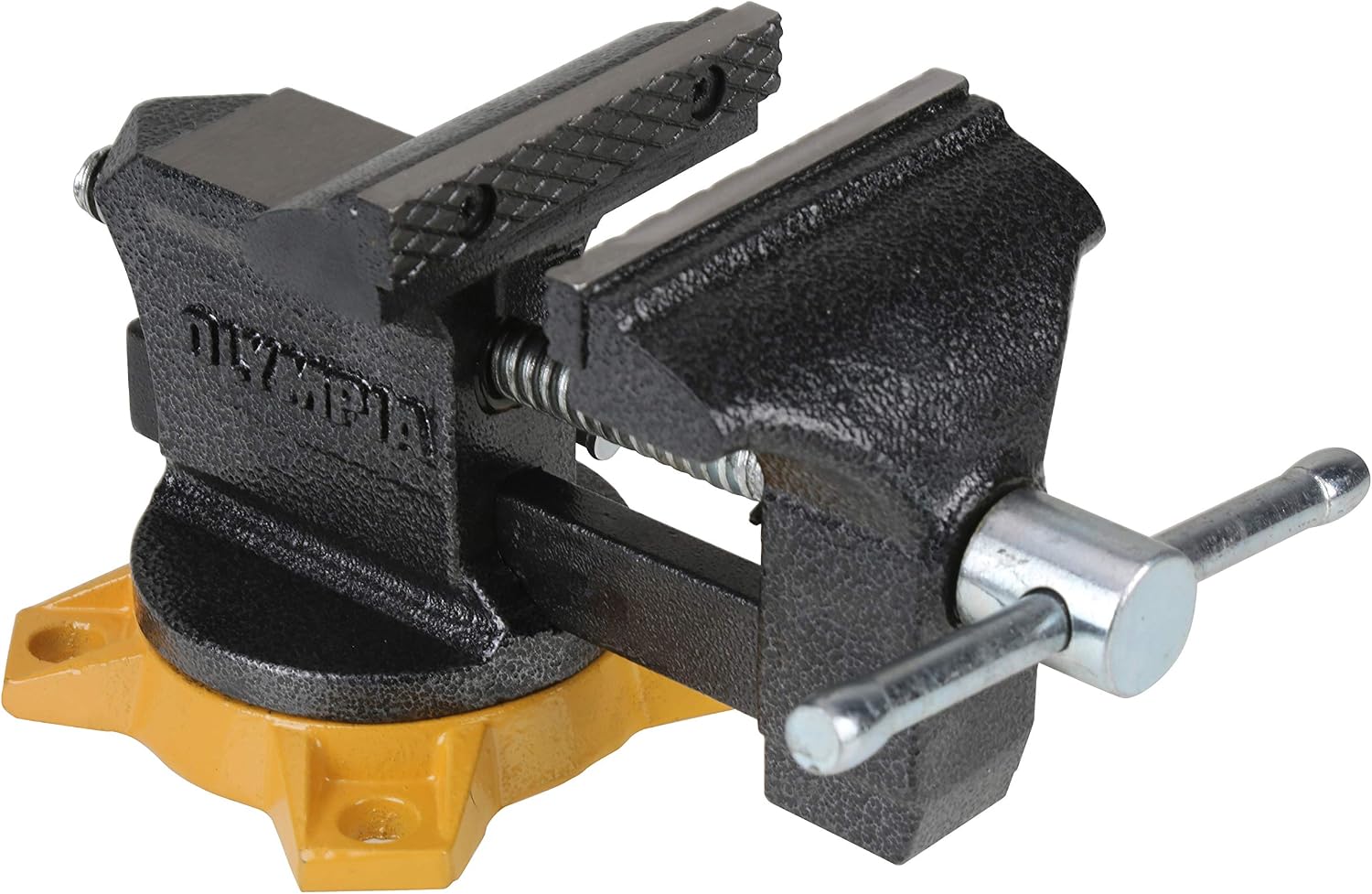 Olympia Tools 38-604 Bench Vise, Workshop Series, 4-Inch, gray