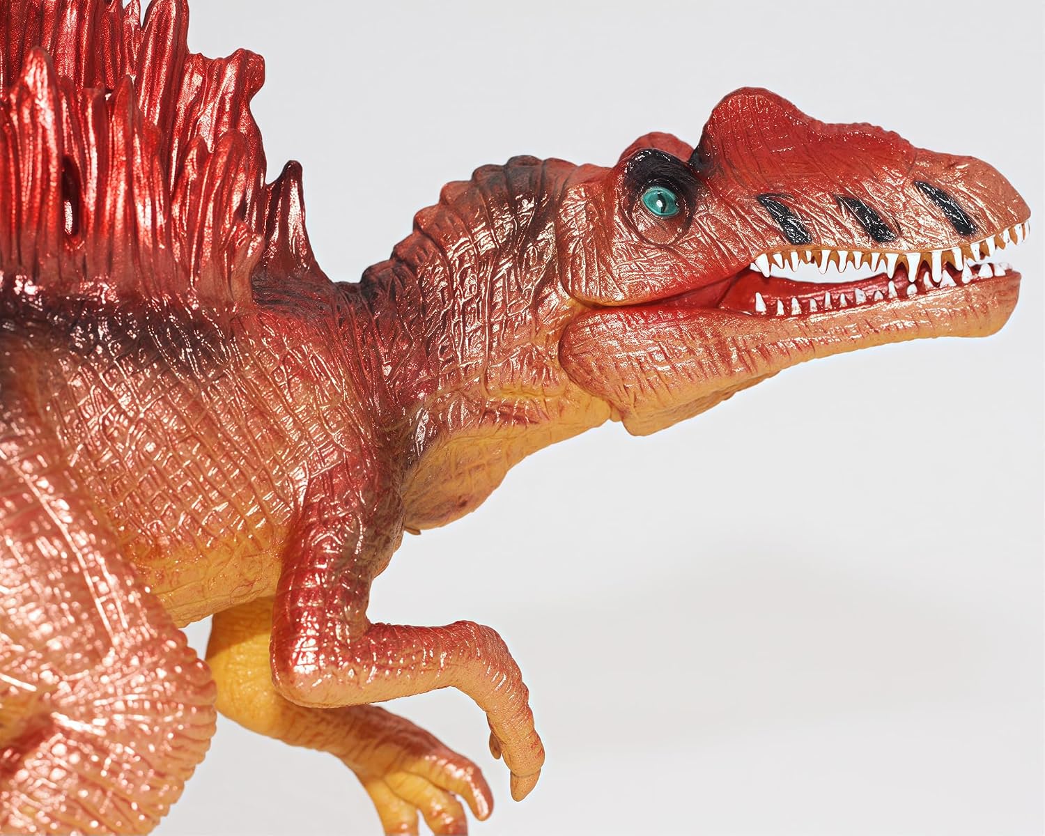 Gemini&Genius Spinosaurus Dinosaur Toy, Dino Action Figure with Movable Jaw