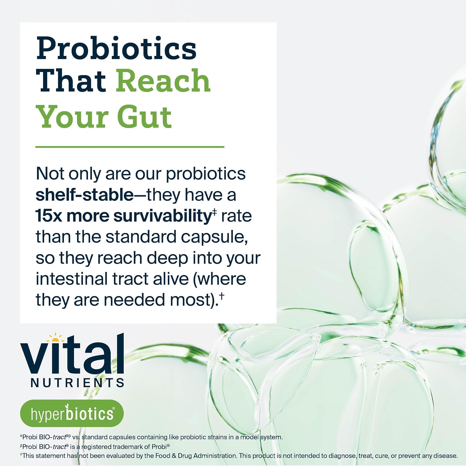 Hyperbiotics Vital Nutrients Leaky Gut Repair Supplement Probiotic | Science Backed Formula Strengthens Intestinal Barrier and Gut Health | Reduces