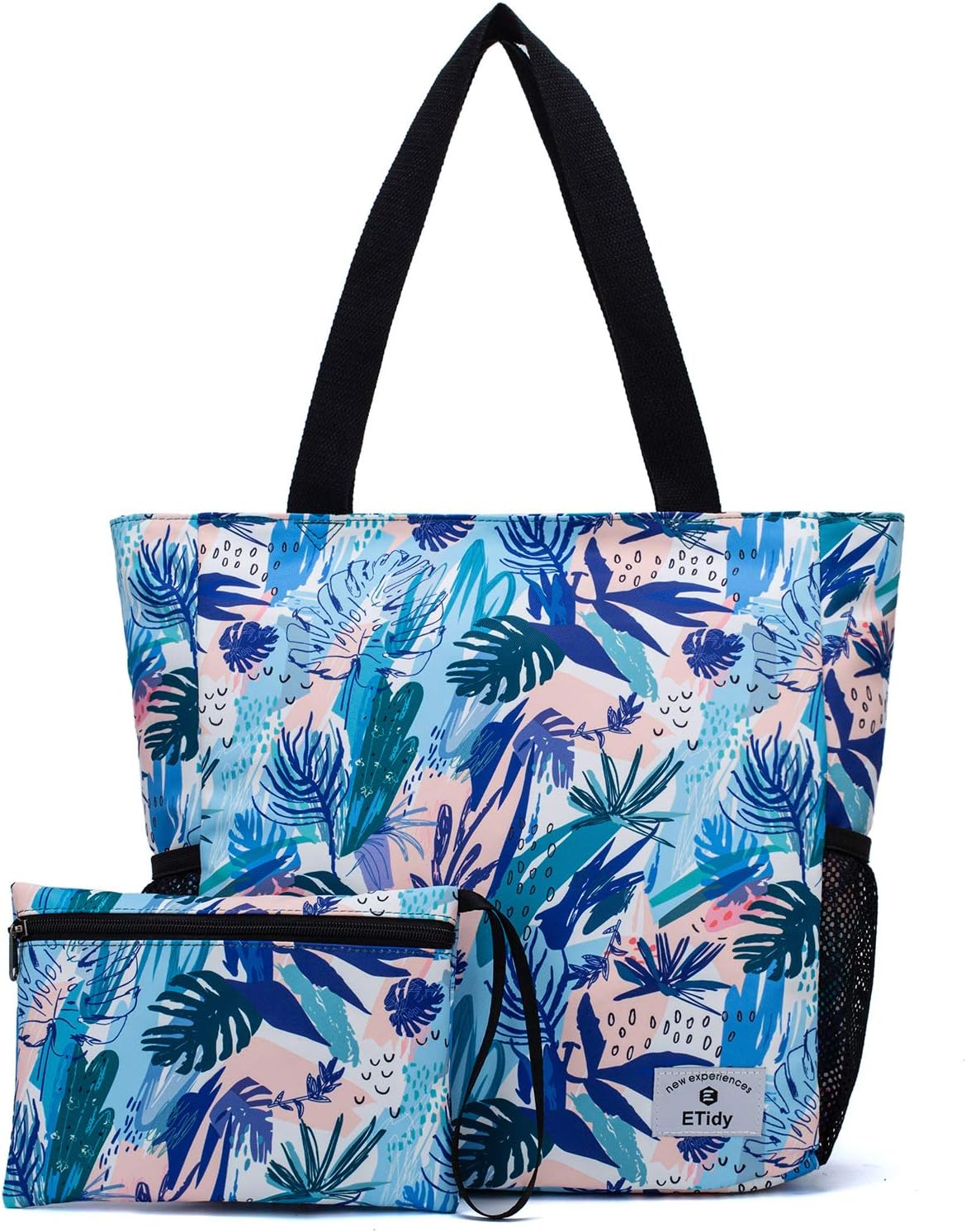 ETidy Large Capacity Foldable Tote Bag With Zipper