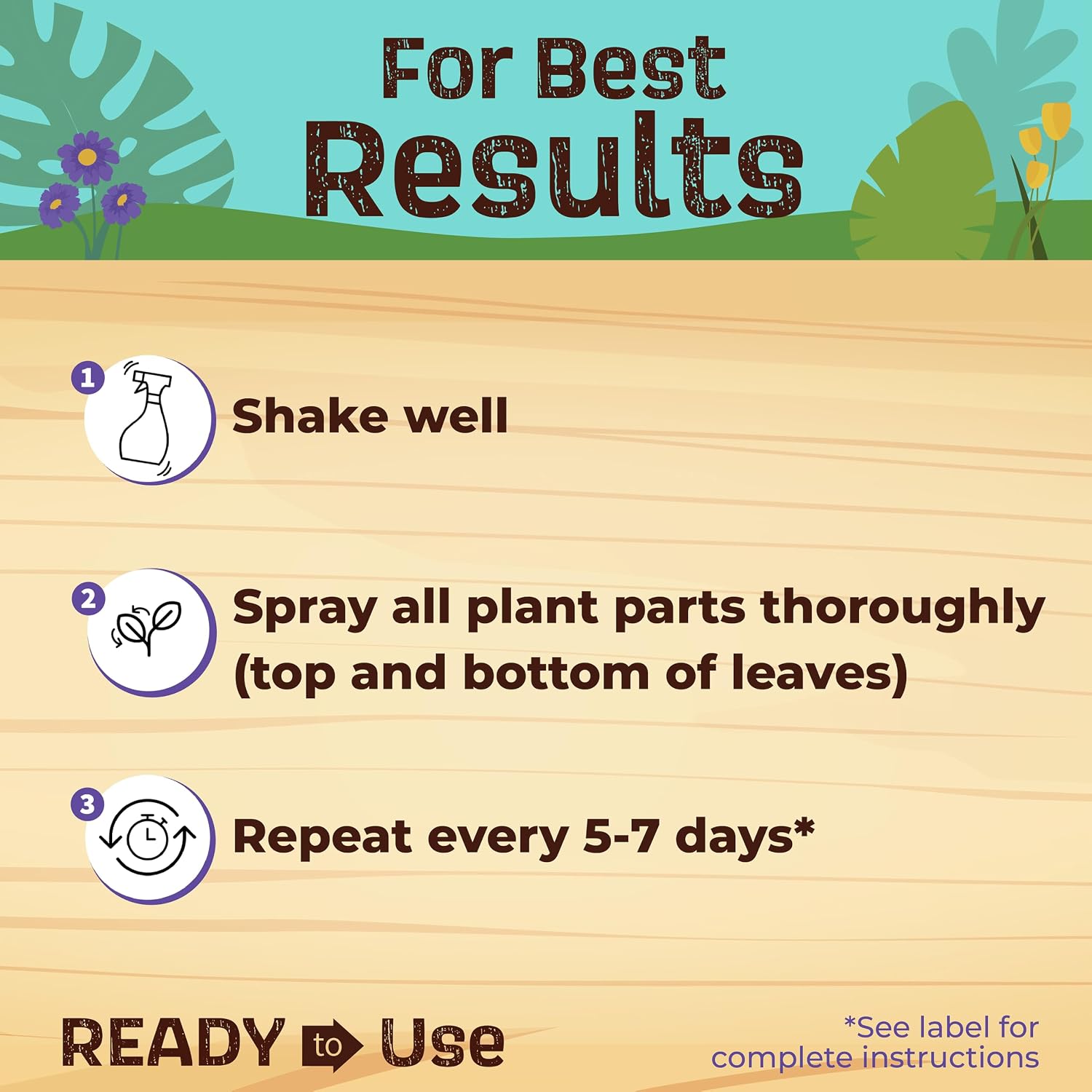 Bonide Captain Jack's Bacillus Thuringiensis BT, 32 oz | Ready-to-Use Spray, Worm & Caterpillar Control, For Organic Gardening