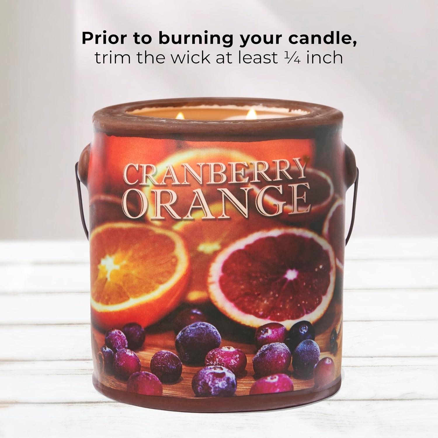 A CHEERFUL GIVER 95hr 20oz Scented Candle - Balsam Fir - Multi-Wick Glass Candle - Gifts For Men and Women