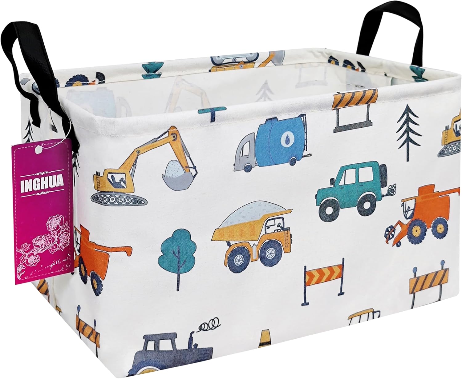 Rectangular Storage Basket Gift Bag Rec Spaceships