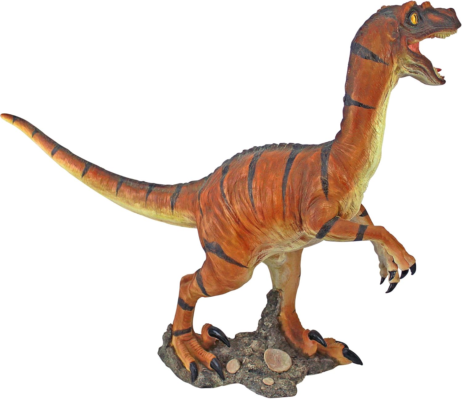 Design Toscano Velociraptor Scaled Dinosaur Statue