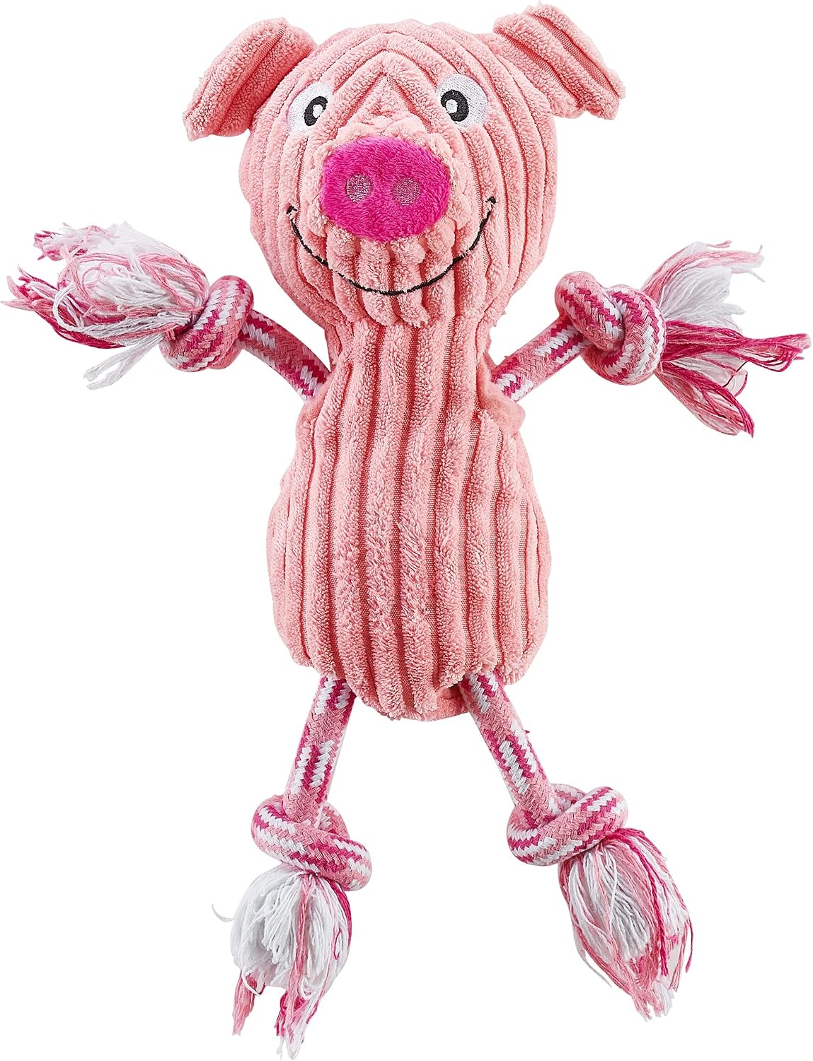 Outward Hound by Charming Pet Ranch Roperz Cow Plush Squeaky Dog Toy