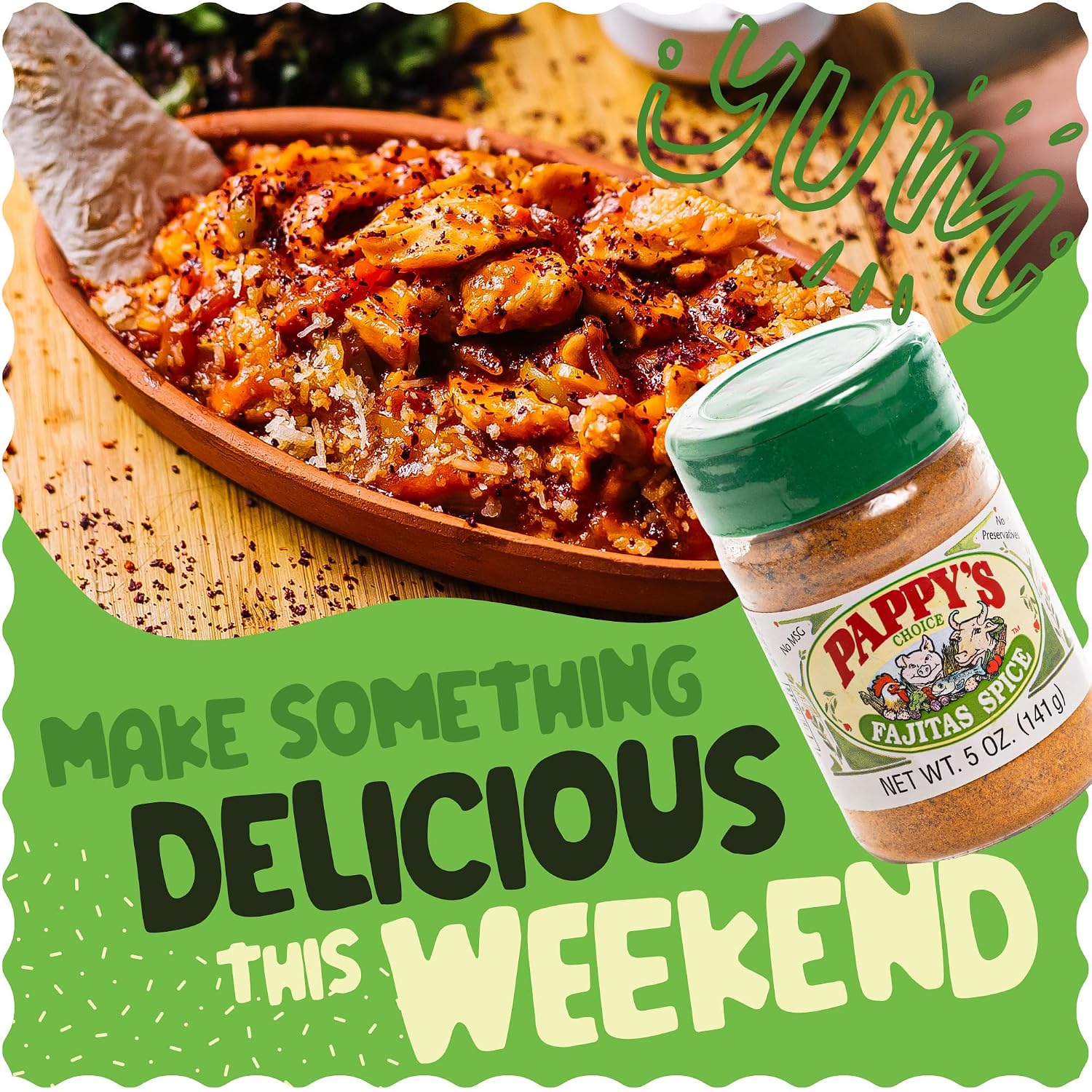 Pappy's Choice Original Seasoning, 32 Oz | California's Legendary Seasoning Blend, Santa Maria Style, Perfect for BBQ, Beef, Burgers, Brisket, Tri-tip and Steak