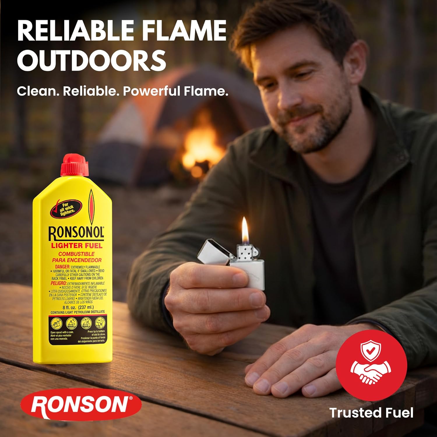 Ronson 12 Ounce Ronson Lighter Fuel - Pack of 2