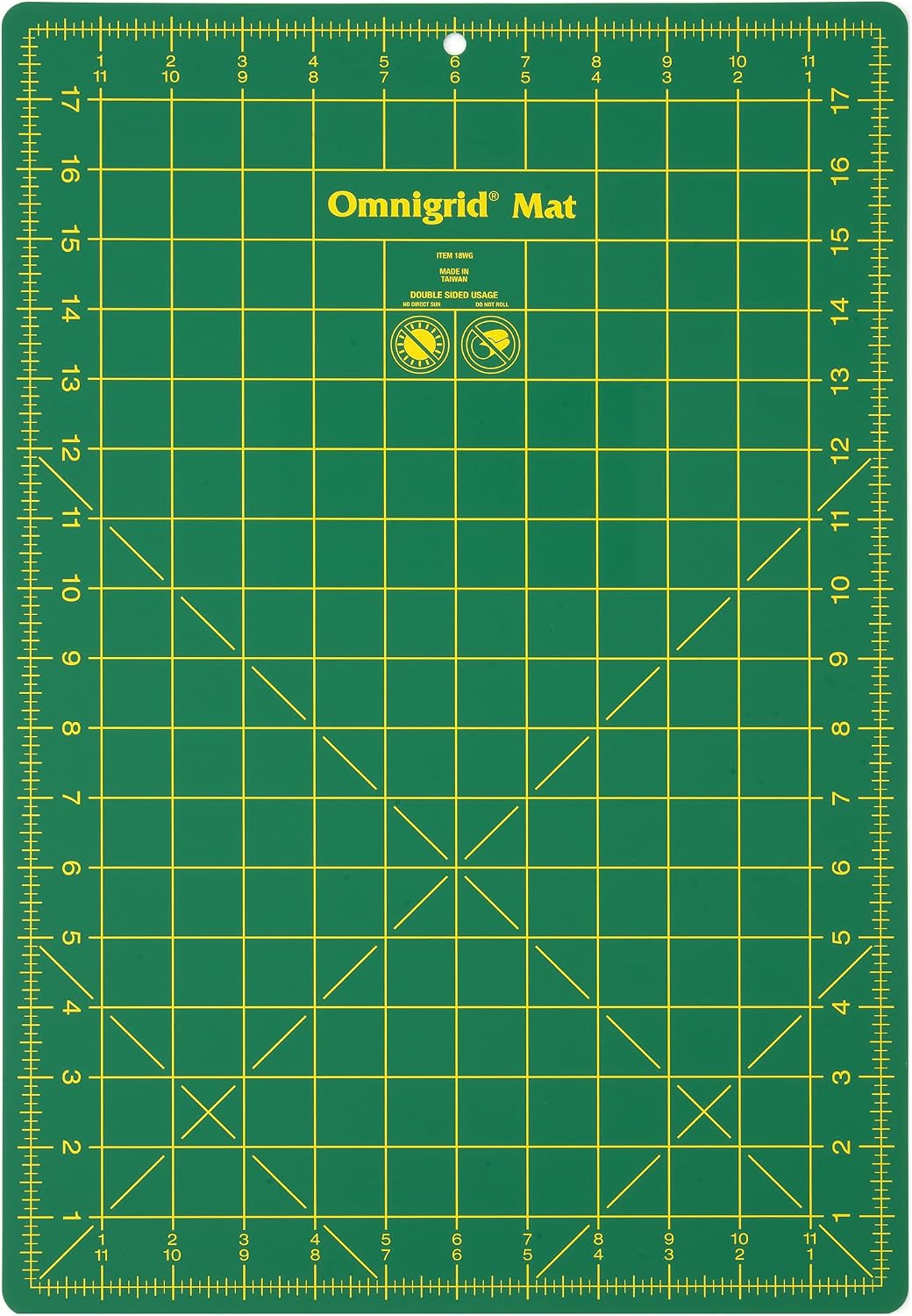 Omnigrid Self-Healing Cutting Mat, 24'' x 36'' Inch | Precision Fabric Cutting Mat with Durable Surface for Quilting, Sewing & Crafts