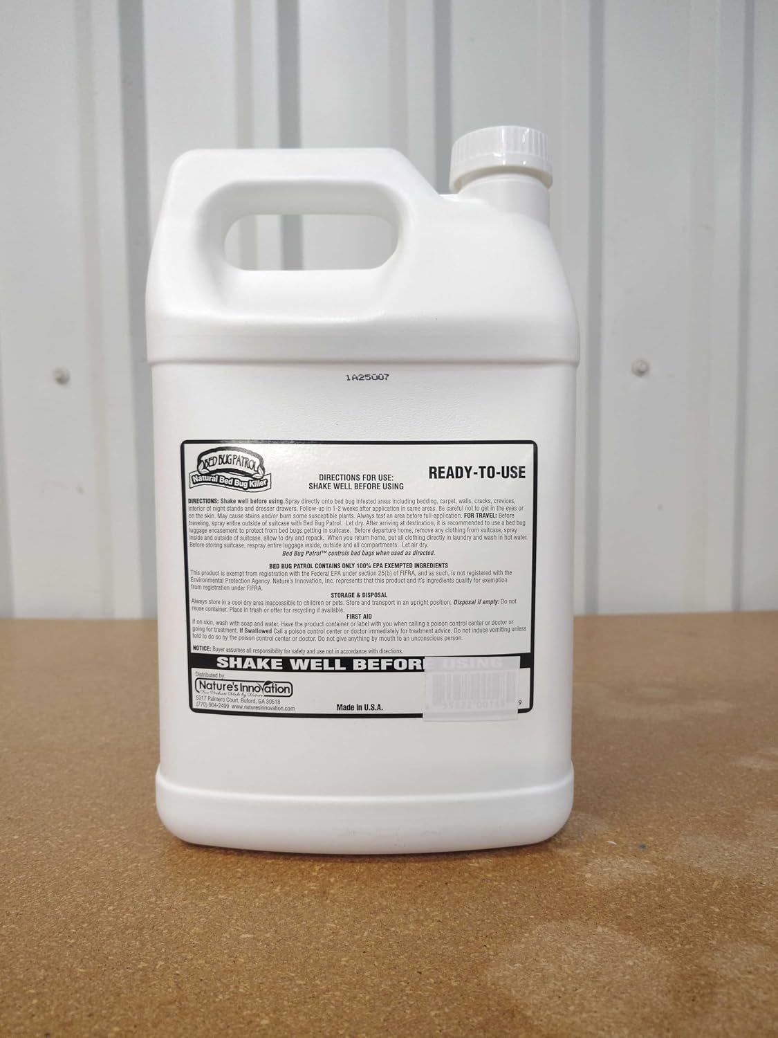 Bed Bug Patrol Bed Bug Spray & Bed Bug Killer for Home, Made in USA - 24 oz | Mattresses, Furniture, Seams, Cracks & Crevices | Targets Adult Bed Bugs, Eggs & Larvae | Plant-Based | Pet & Child Safe
