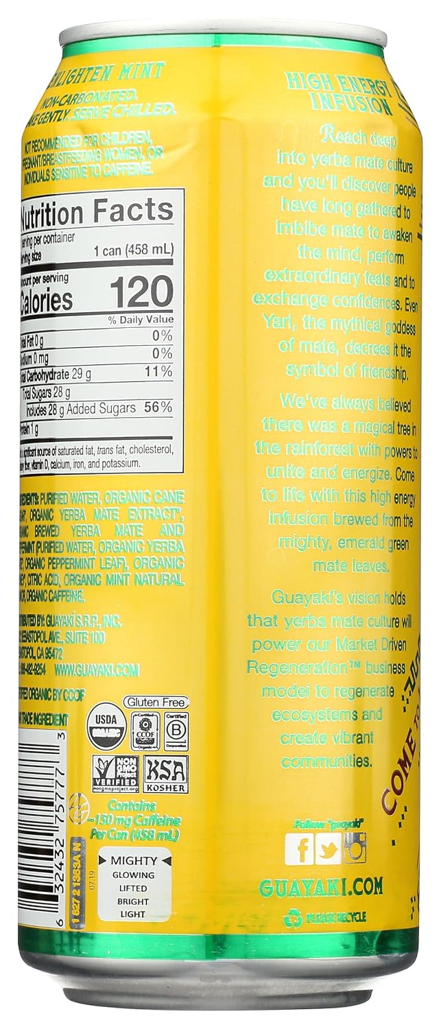Guayaki - Yerba Mate Enlighten Mint - 16 oz.