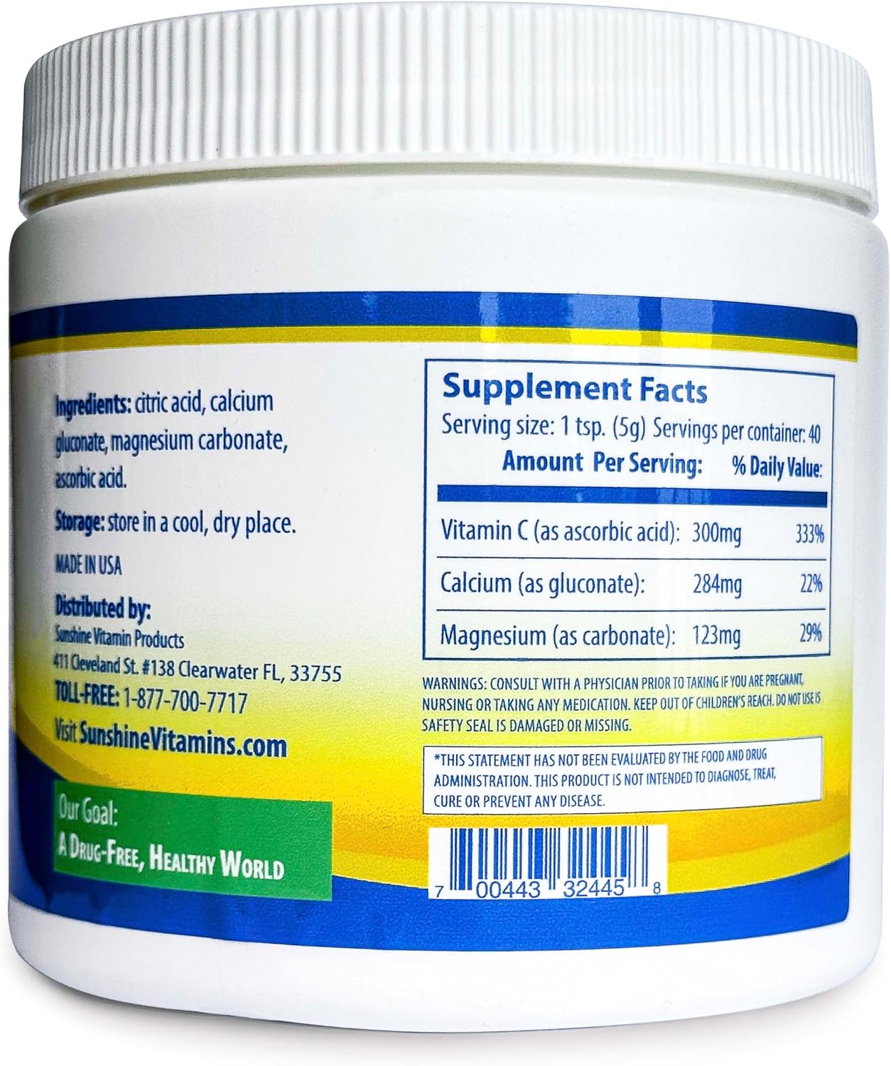 Instant CalMag-C: Fast-Absorbing Calcium & Magnesium & C