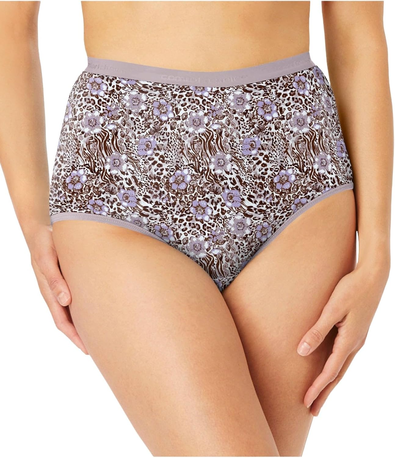 Comfort Choice Full Coverage Stretch Cotton Brief 5 Pack