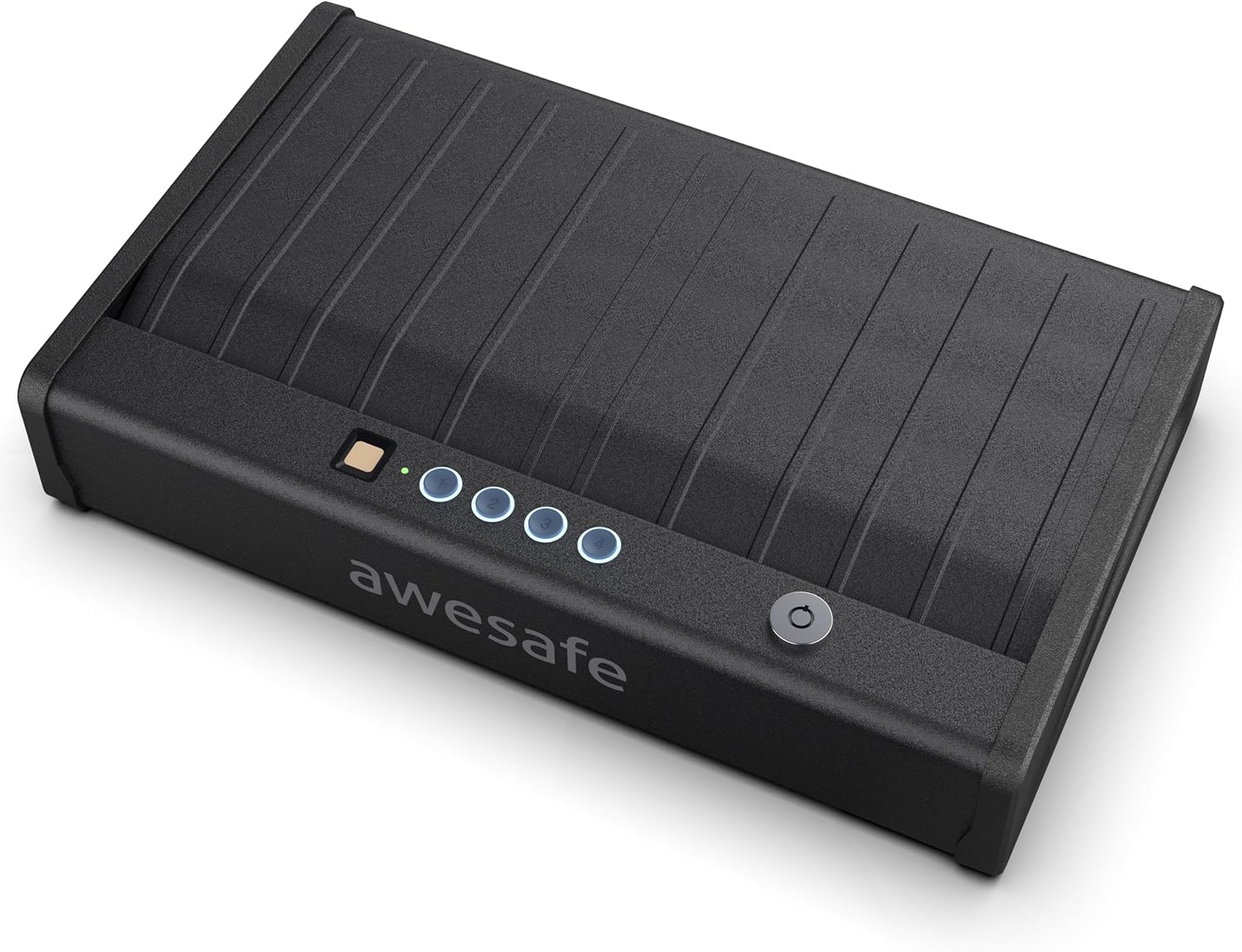 awesafe Biometric Gun Safe for Pistol, 3 Ways Quick Access with Fingerprint Digital PIN Key