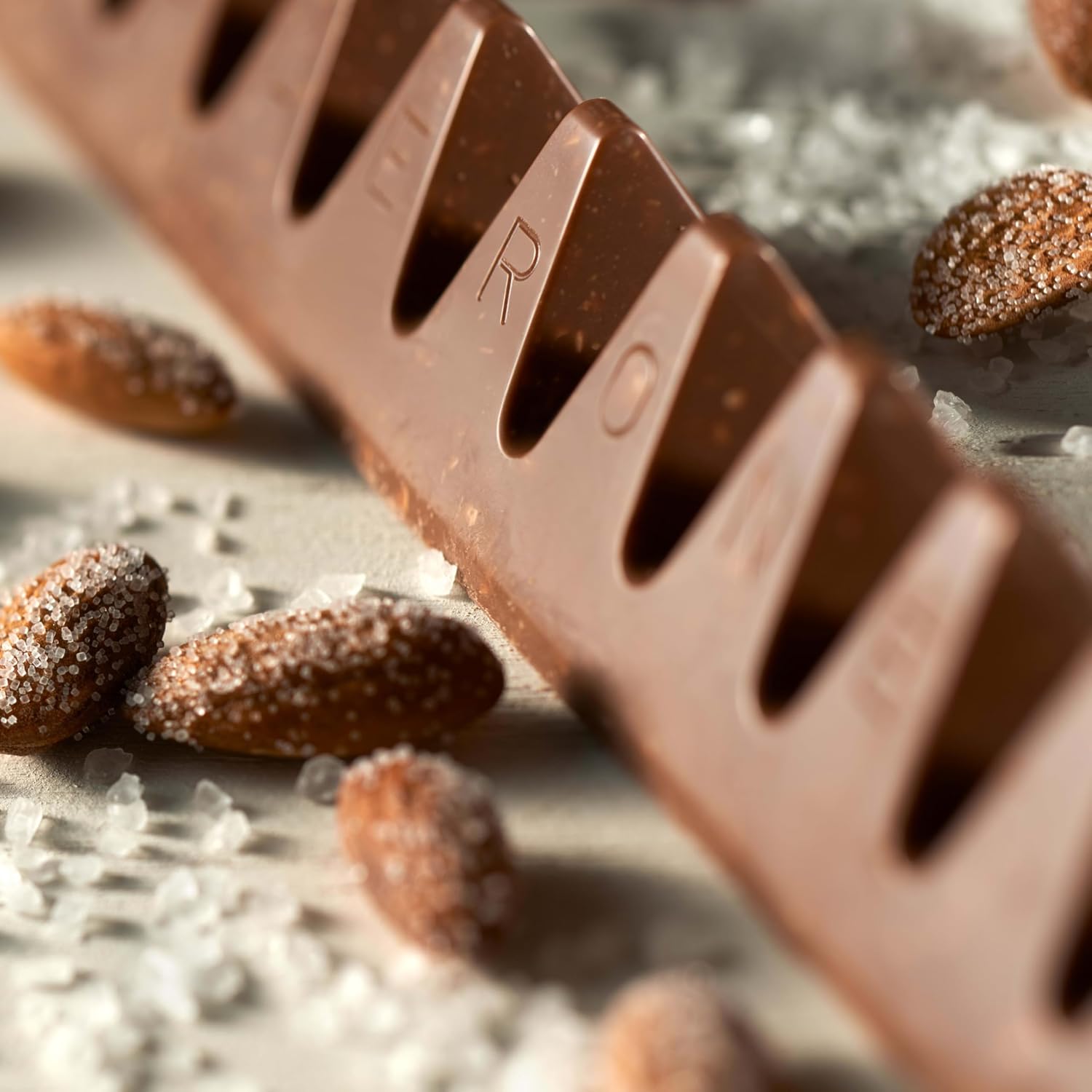 TOBLERONE Dark Chocolate Bar with Honey and Almond Nougat, 20 Bars | Bulk Chocolate