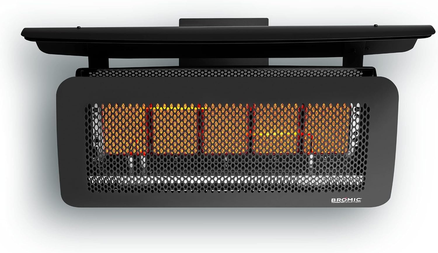 Bromic Tungsten Smart Heat 12000W Gas Patio Heater - Propane Gas (LPG), 500 Series, 110V, Black Finish - BH0210004-1