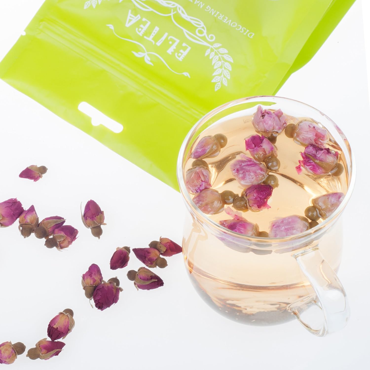 ELITEA 4oz Dried Osmanthus Flower Herb Loose Leaf Tea 100% Fragrant Natural Herbal Tea 115 g