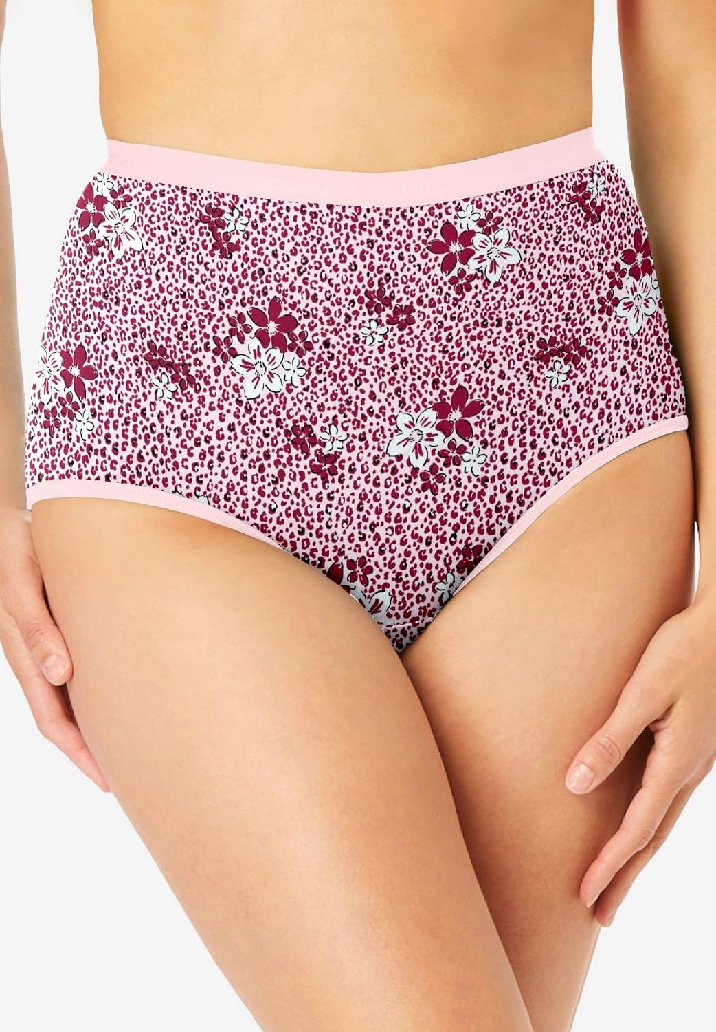 Comfort Choice Full Coverage Stretch Cotton Brief 5 Pack