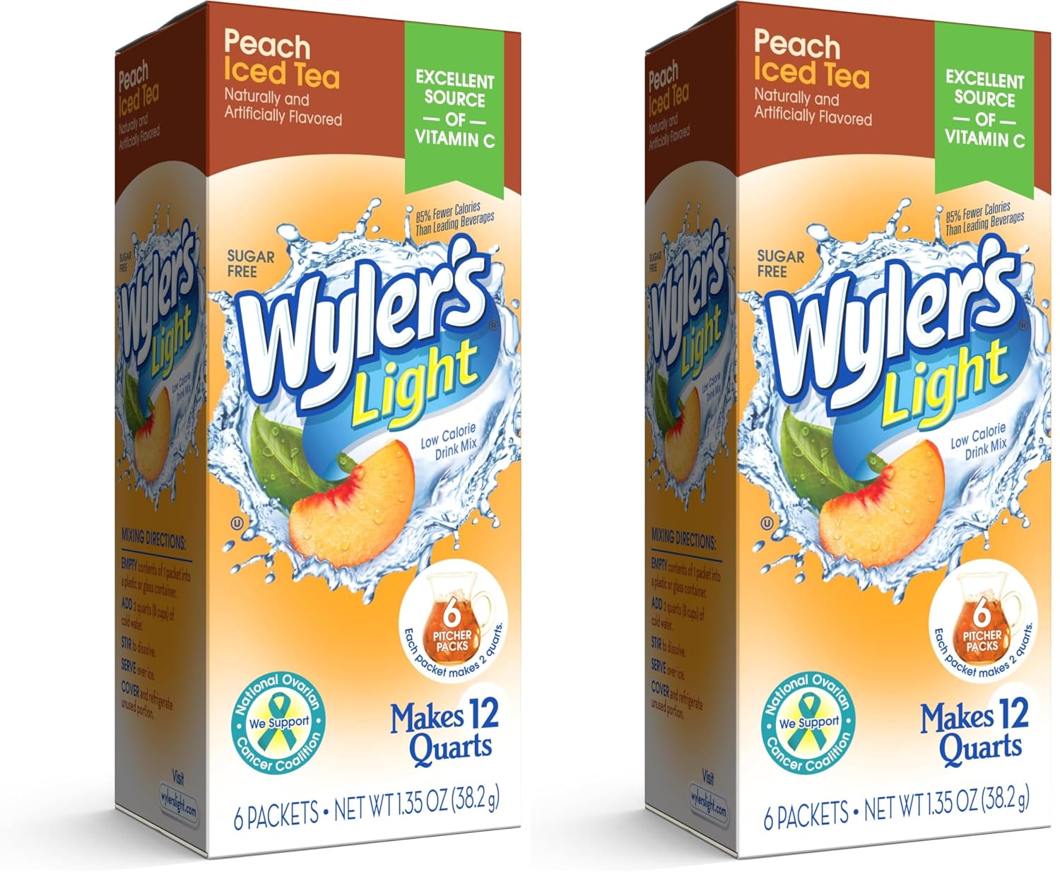 Wyler's Light Pitcher Packs Water Drink Mix, Fruit Punch, 6 Packets