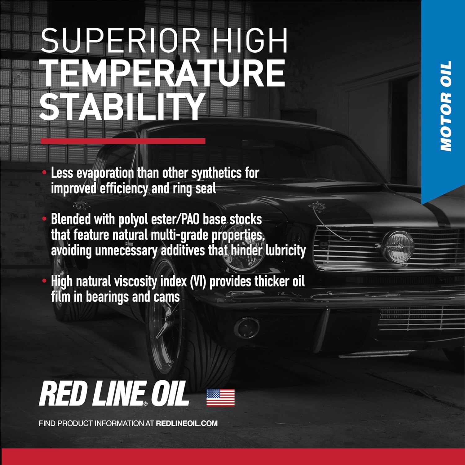 Red Line 15205 SAE 5W20 Fully Synthetic Motor Oil - 1 Gallon