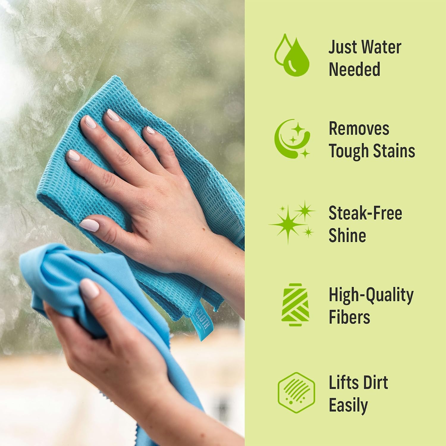 E-Cloth Window and Glass Cleaner Kit, Just Add Water - 1 Kit