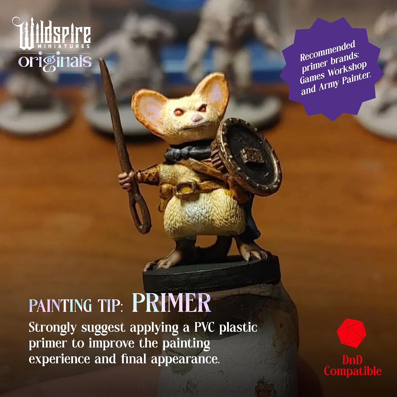 Wildspire Hero, Player-Character, NPC DND Miniatures