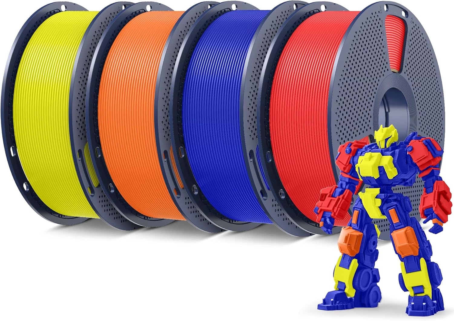 SUNLU PLA Plus Filament 1.75mm White 1KG