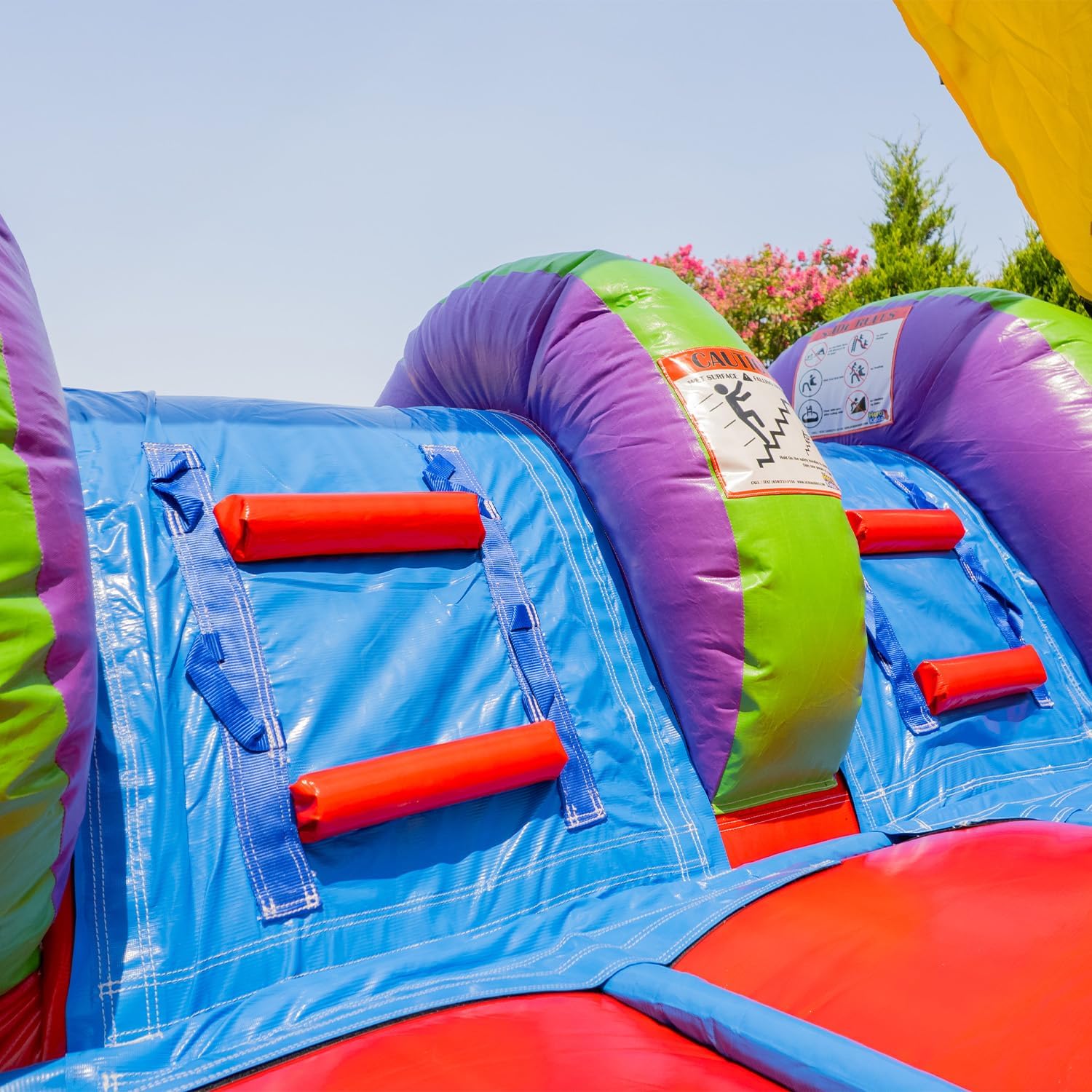 14x18 Jelly Bean Commercial Inflatable Bouncer Dual Slide Pool
