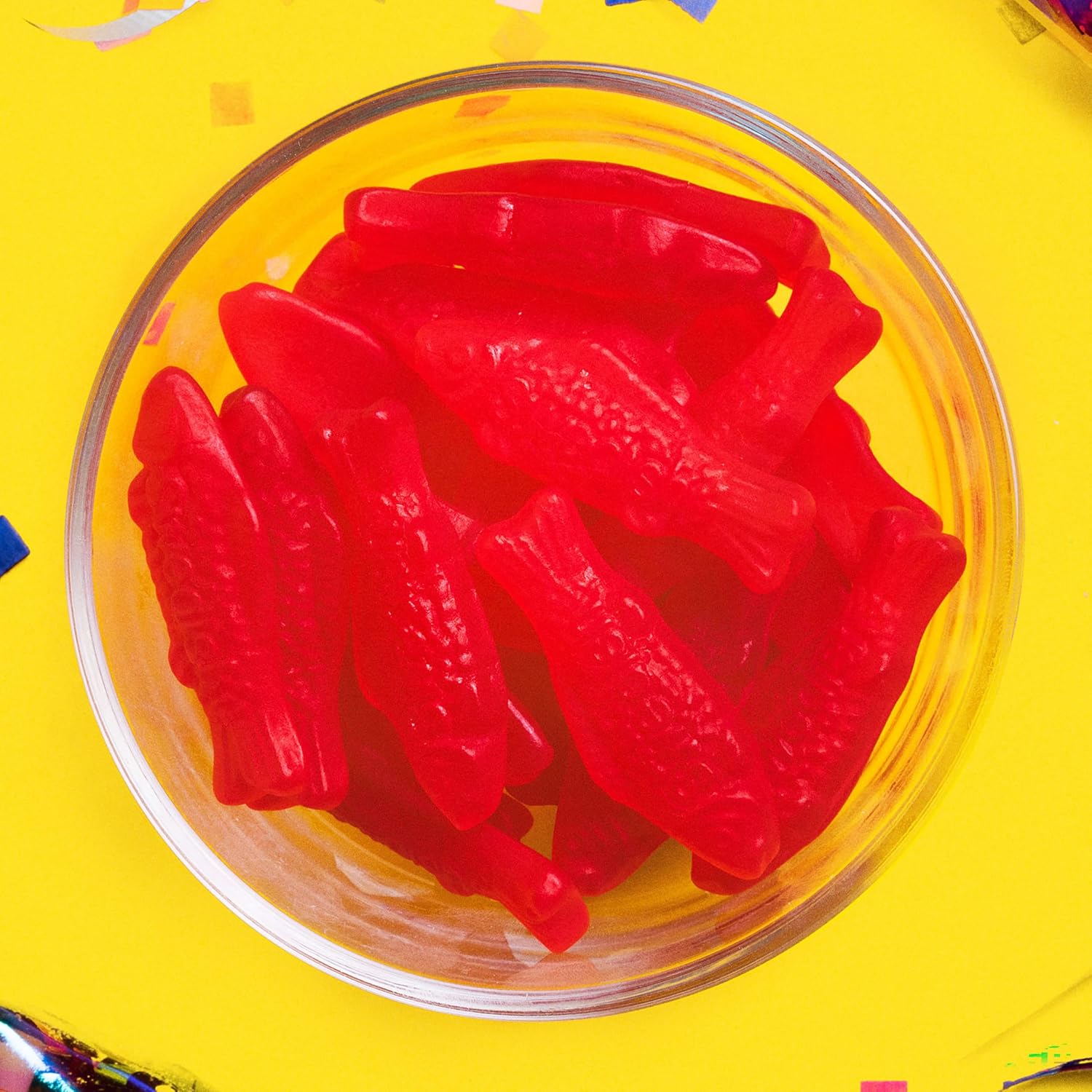 SWEDISH FISH Soft & Chewy Gummy Candy, Bulk Candy, 5 lb