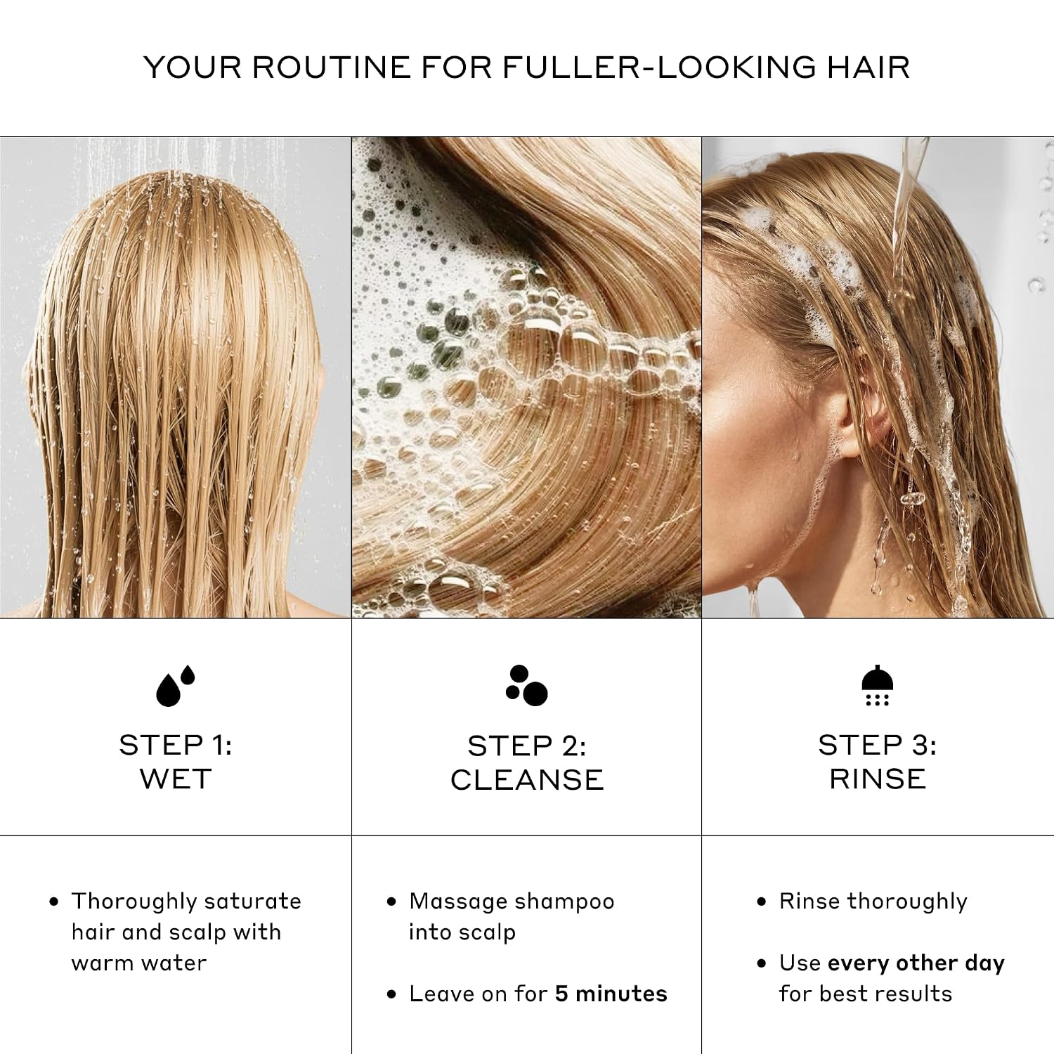 Zenagen Revolve Women's Thickening Shampoo | 5 Minute Hair Treatment