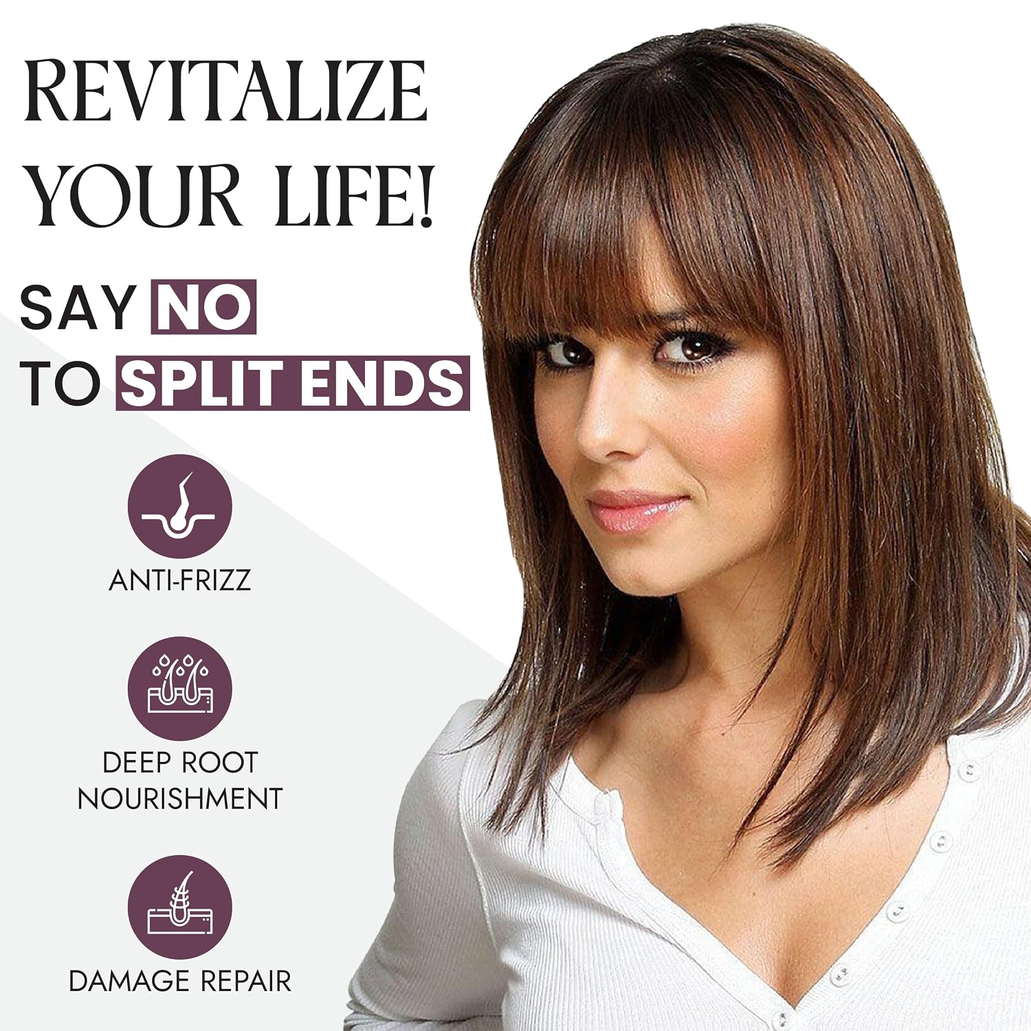 Anti Static Shampoo & Revitalizing Conditioner 8 Ounce, Value Pack Bundle 2 items
