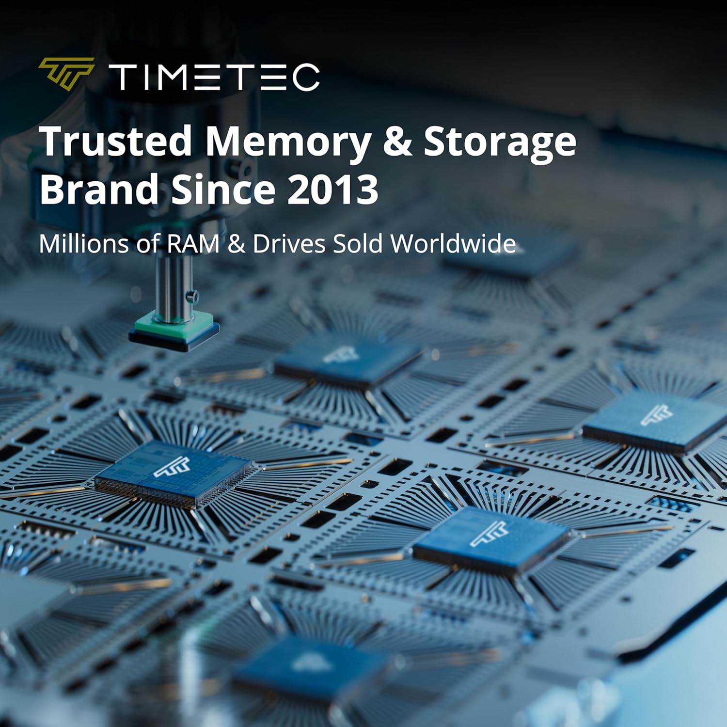 Timetec 1TB SSD NVMe PCIe Gen3x4 8Gb/s M.2 2280 3D NAND High Performance SLC Cache Read/Write Speed Up to 2, 000/1