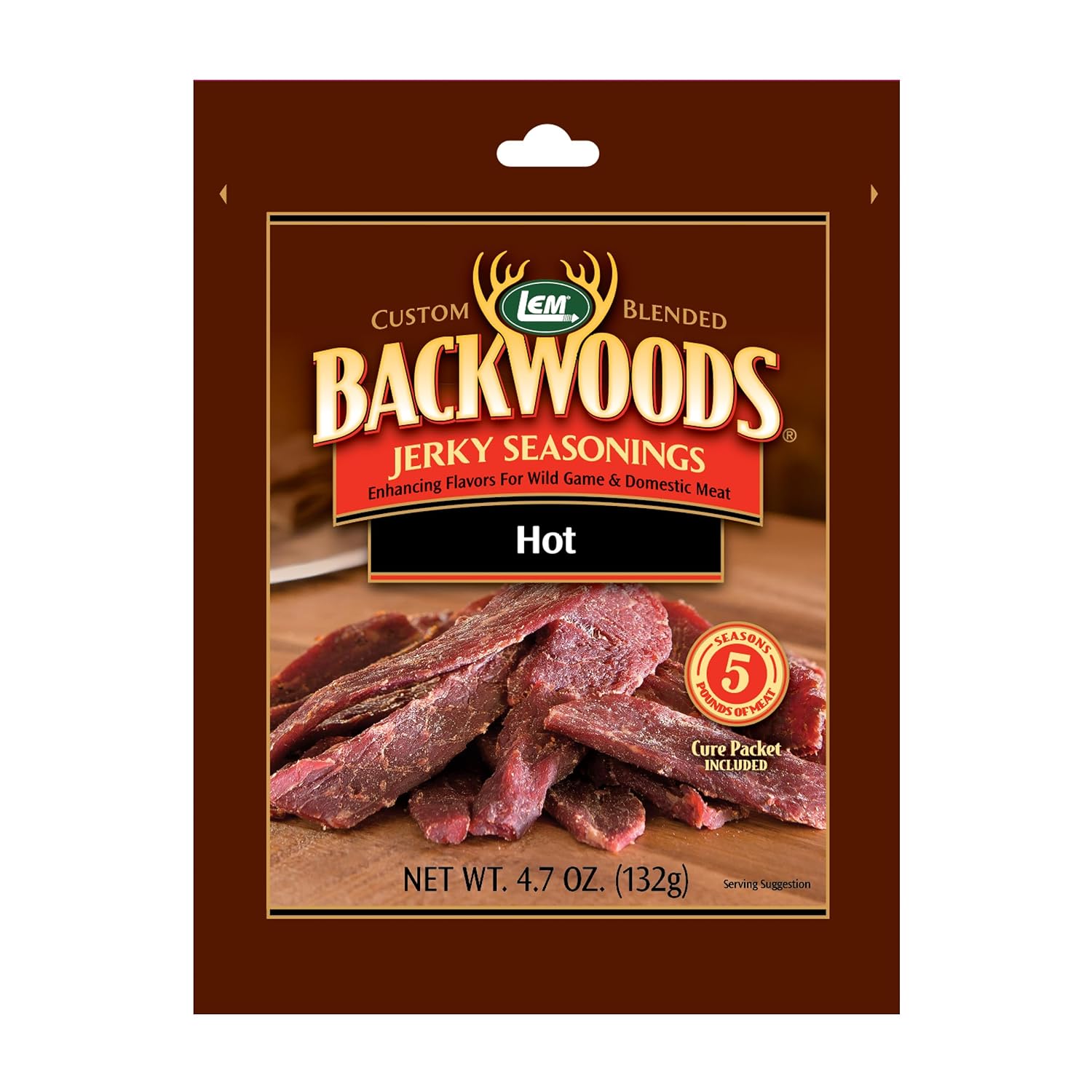 Backwoods Hot Seasoning with Cure Packet