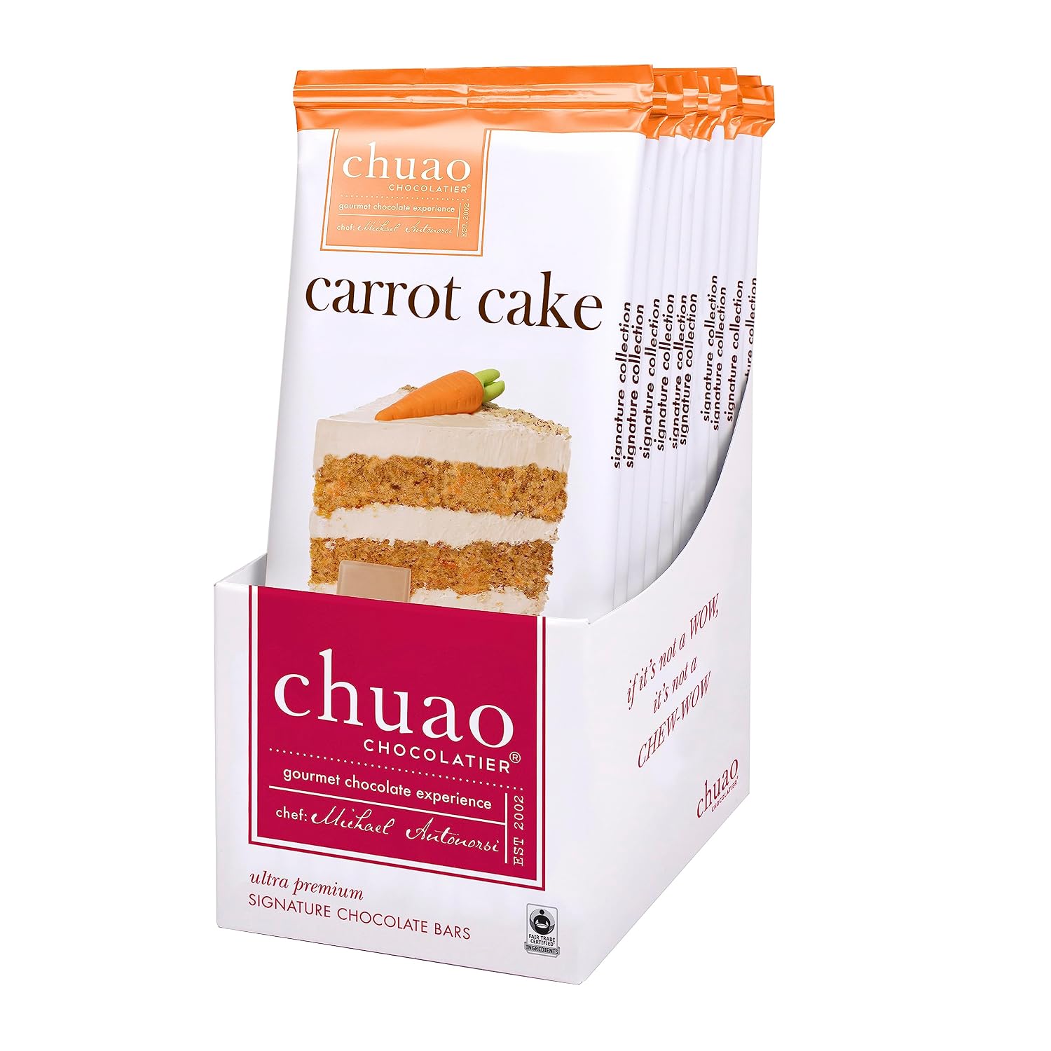 Chuao Chocolatier Ravishing Rocky Road Milk Chocolate Bars | Gourmet Almond Vegan Marshmallows Artisan No Preservatives | 10 Pack (2.8 oz each)