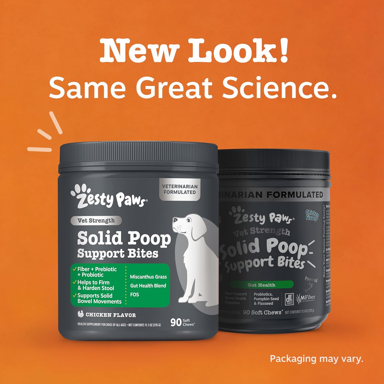 Zesty Paws Probiotics for Dogs - Digestive Enzymes for Gut Flora, Digestive Health, Diarrhea & Bowel Support - Clinically Studied DE111 - Dog Supplement Soft Chew for Pet Immune System - Pumpkin, 90ct