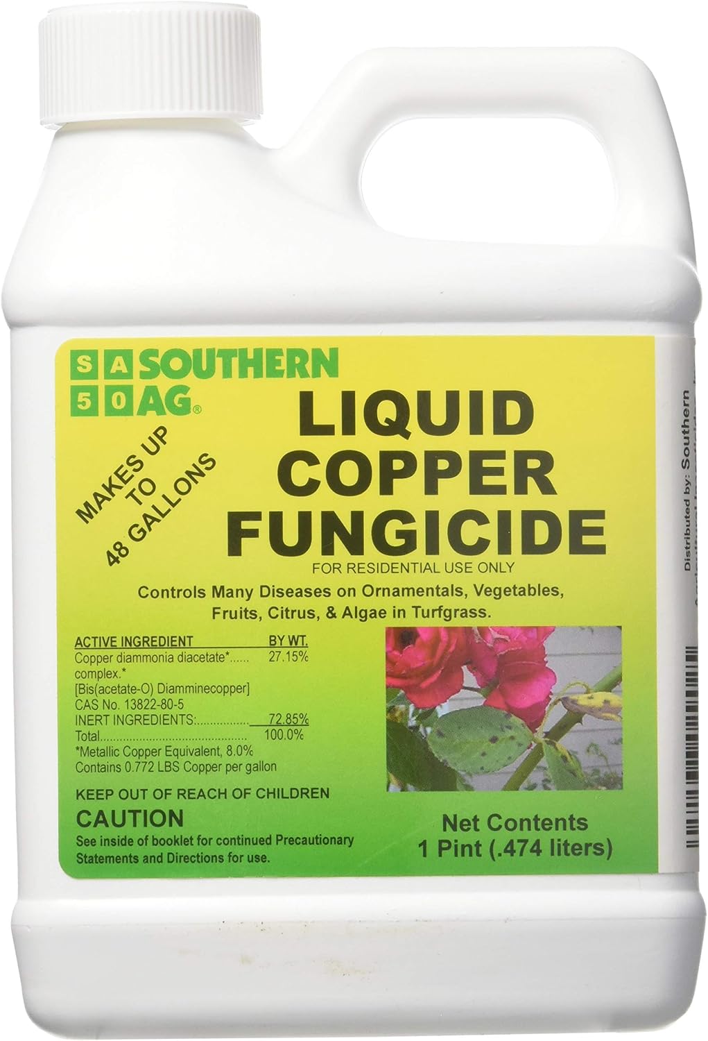 Southern Ag - Liquid Copper Fungicide - Fungicide, 16oz