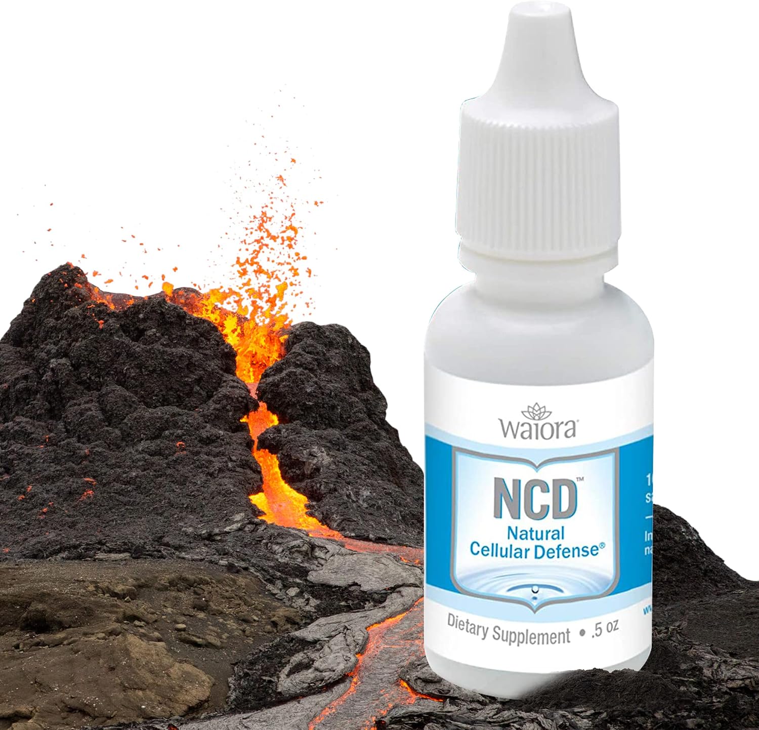 Natural Cellular Defense (NCD) Liquid Supplement, Advanced Mineral & Botanical Formula, Daily Immune & Cellular Wellness, Easy Absorption Drops