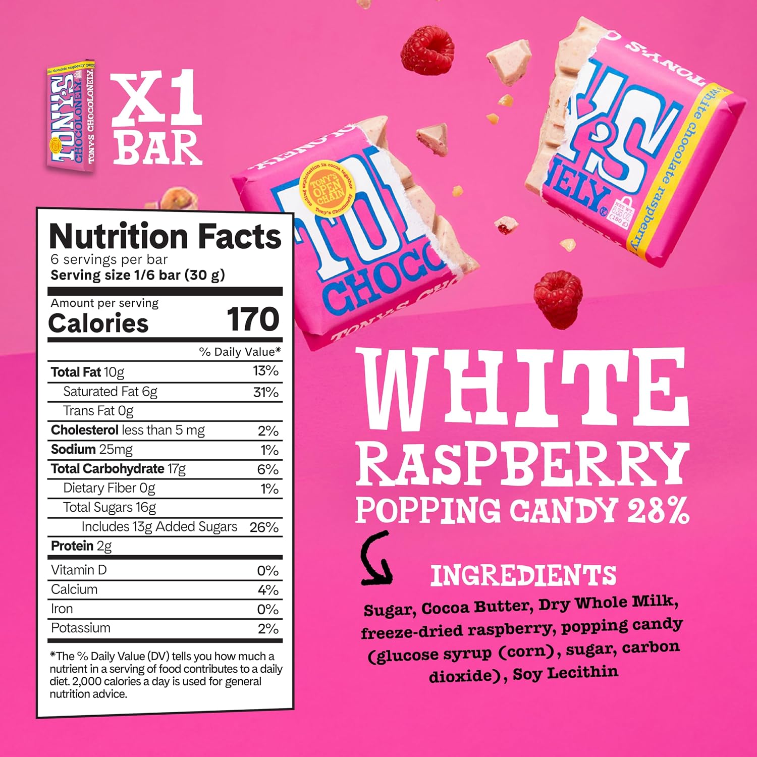 Tony’s Chocolonely Super Duper Milk Chocolate Candy Bar Bundle, Milk & White Chocolate With Sea Salt, Caramel, Pretzel Toffee, Almond, Hazelnut, Made From Quality Fairtrade Cocoa, 6 Bars, 6.35 Oz Each