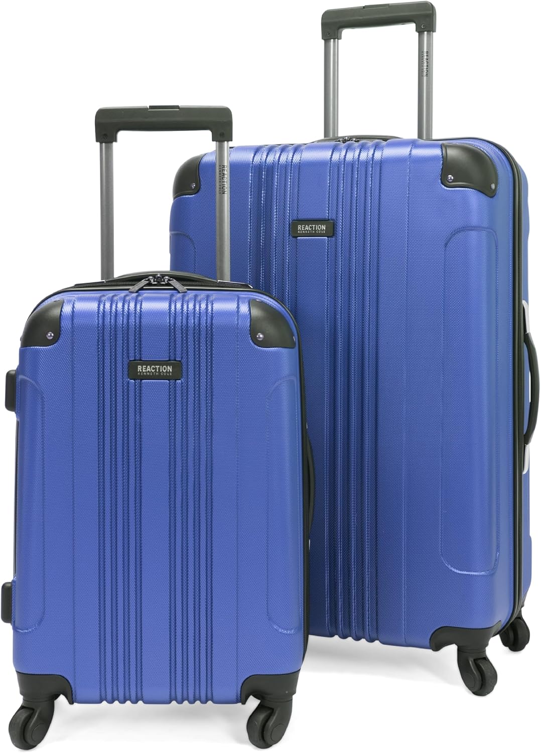 Kenneth Cole REACTION Out of Bounds Lightweight Hardshell 4-Wheel Spinner Luggage, Teal, 20-Inch Carry On