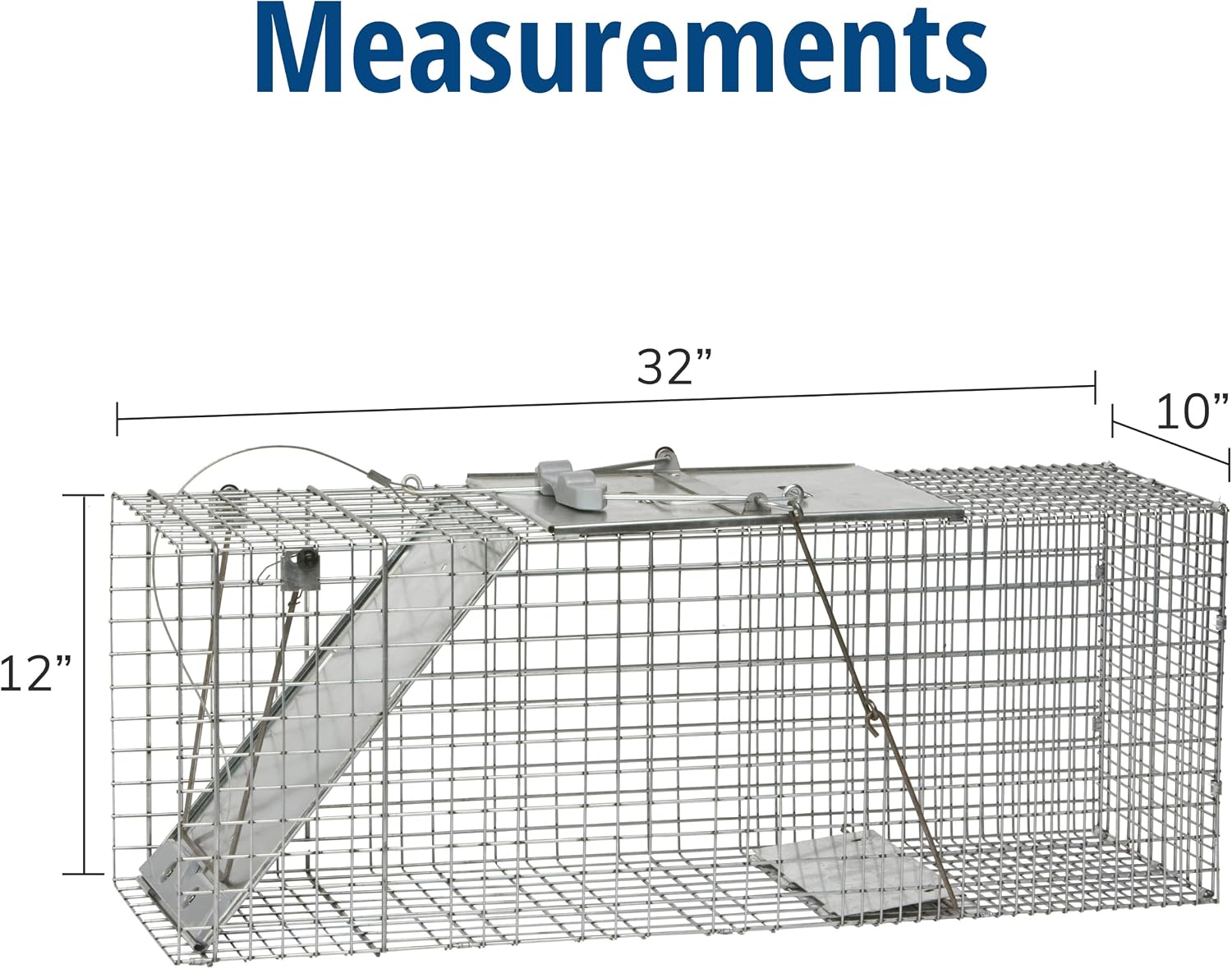 Havahart 1085 Large 1-Door Easy Set Humane Live Animal Trap for Armadillos, Cats, Groundhogs, Muskrats, Opossums, Raccoons