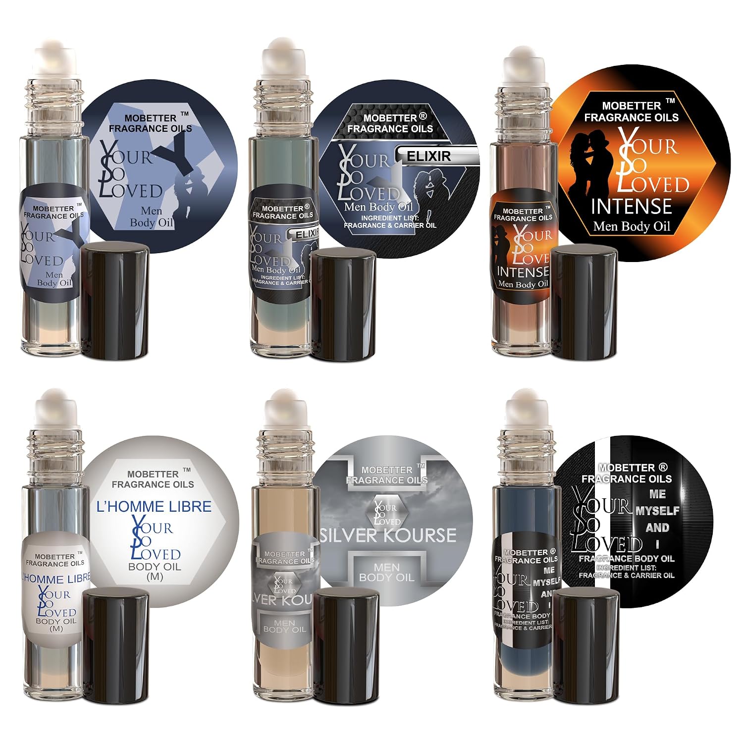 MOBETTER FRAGRANCE OILS Your So Loved Fragrance Body Oil for Men