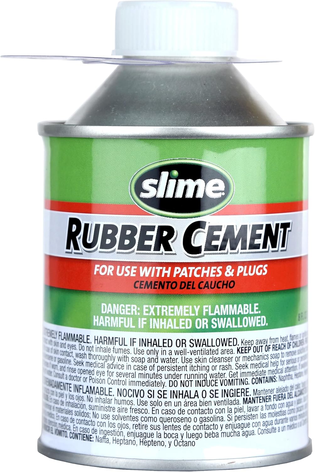 Slime 1022-A Tube Rubber Patch Kit, for Bikes and Other Inflatables, Contains, 5 Patches, Scuffer and Glue