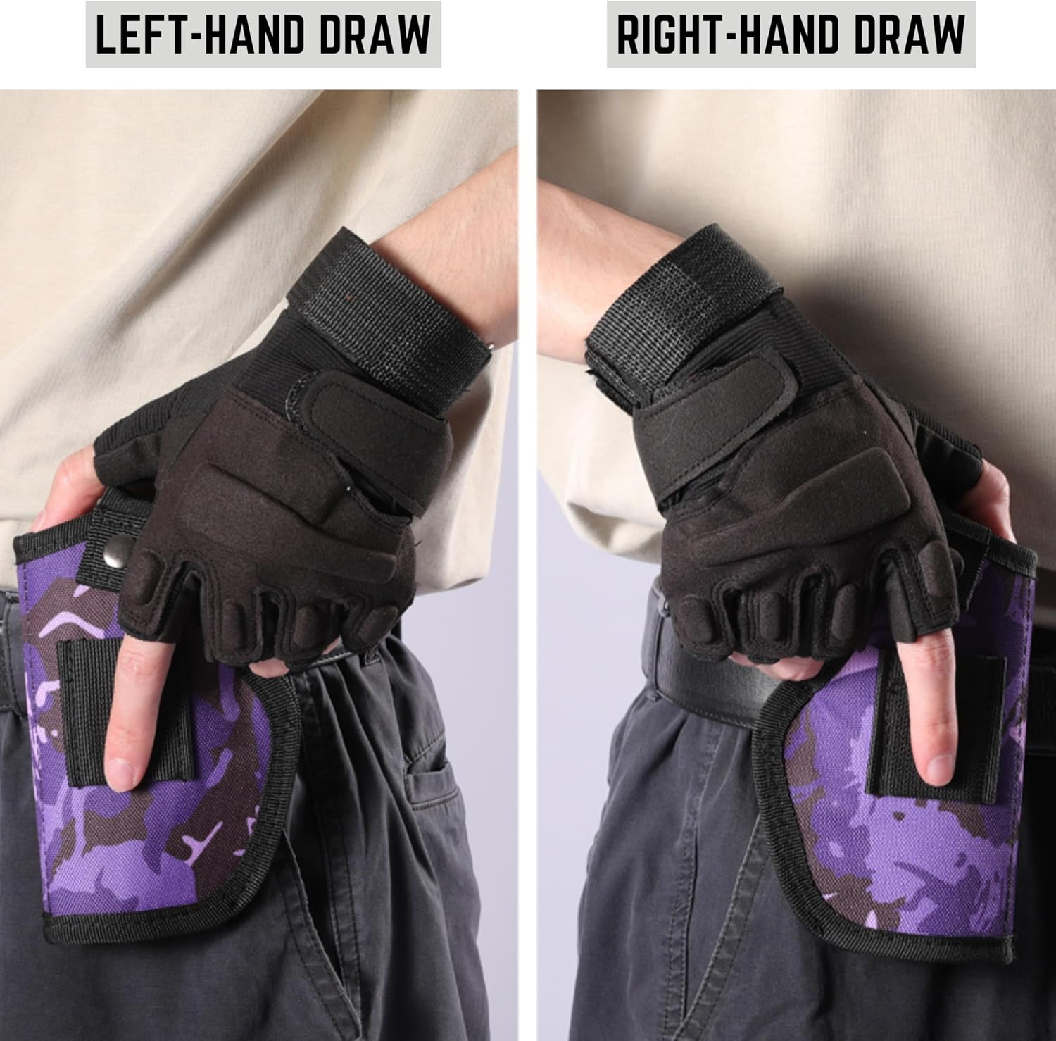 Gun Holsters for Men/Women, 380 Holster for Pistols, Universal Airsoft Right/Left, IWB/OWB 9mm Holsters for Concealed Carry, Fits Glock