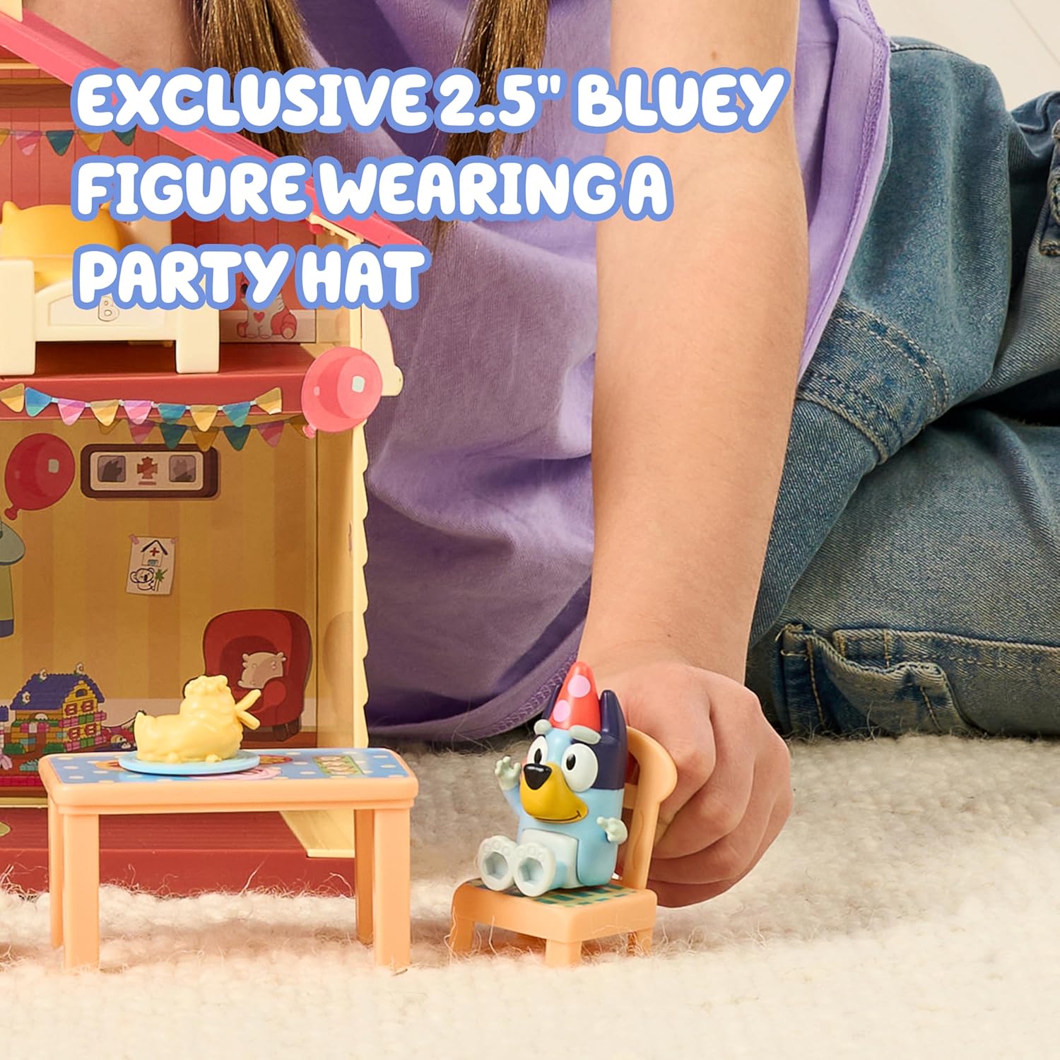 Bluey Toy House Mega Bundle, Family Home & BBQ Playhouse, Ages 3-5