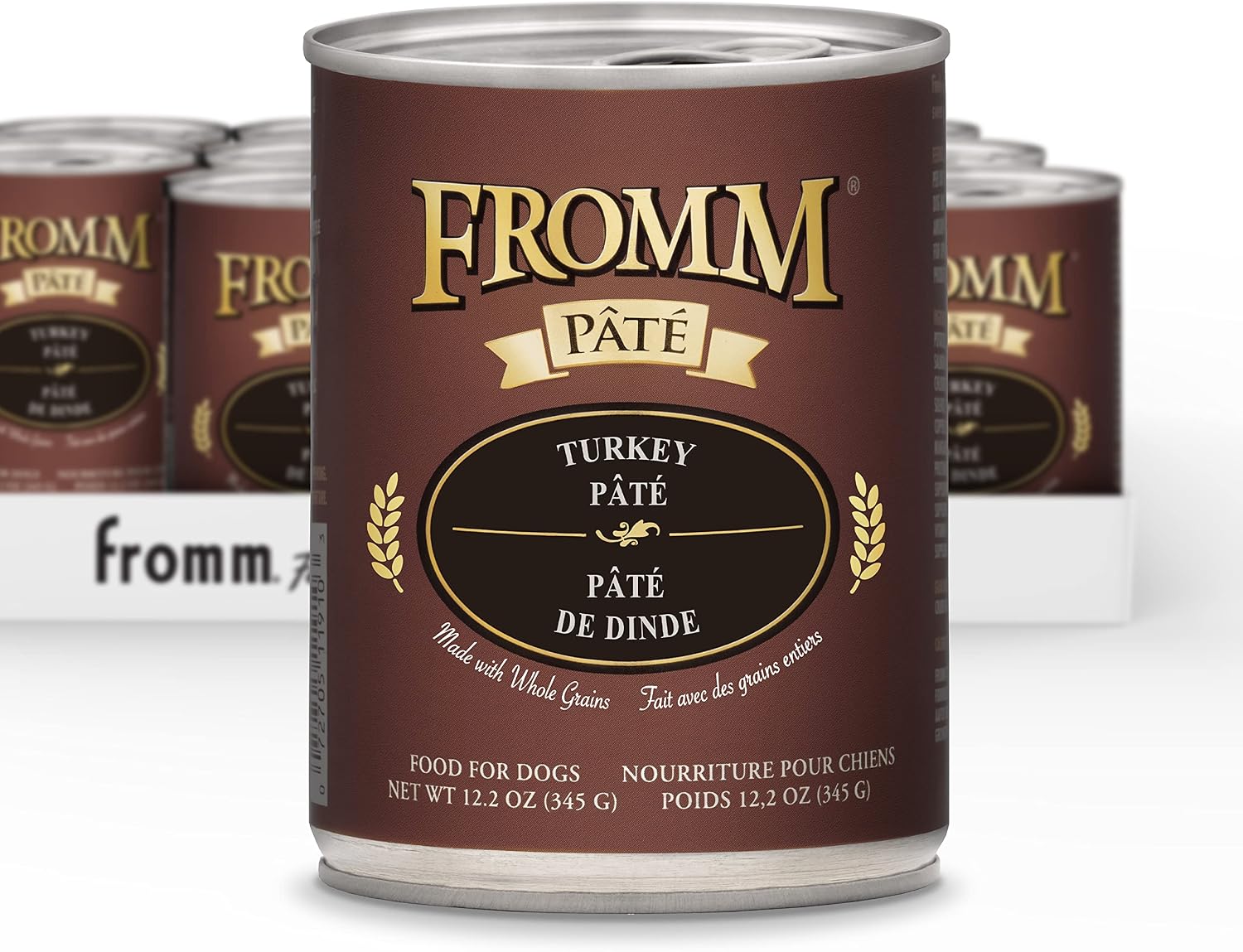 Fromm Venison & Lentil Pate Dog Food - Premium Wet Dog Food - Venison Recipe - Case of 12 Cans