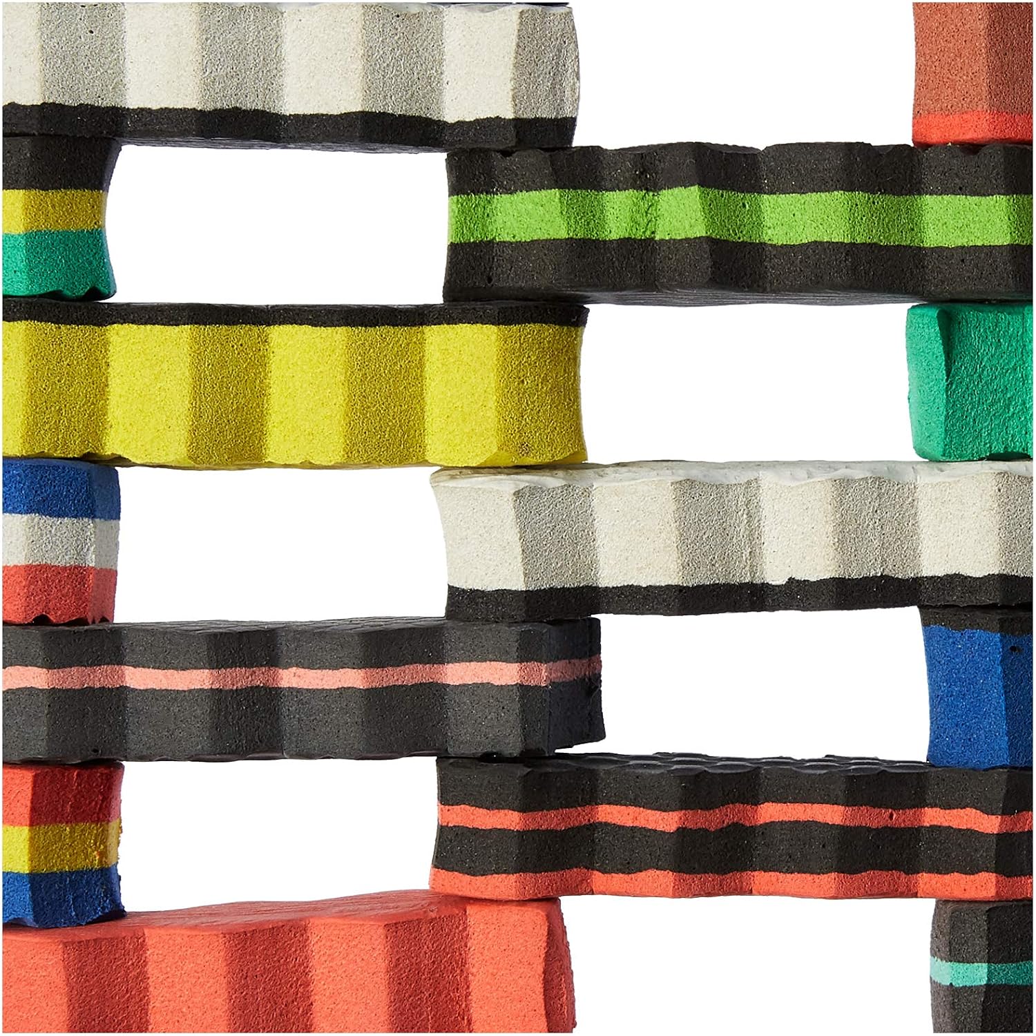 KALALOU PML1001 Recycled Flip Flop Door Mat, One Size, Multicolor