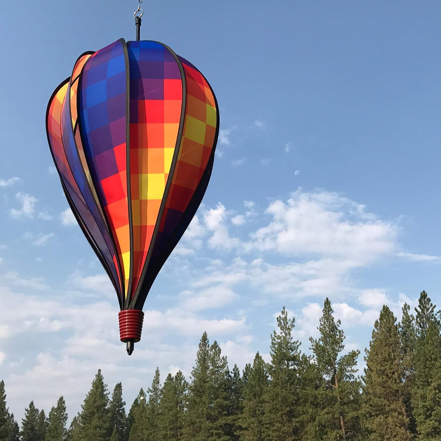 In the Breeze 0990 USA Flag 10-Panel Hot Air Balloon Wind Spinner