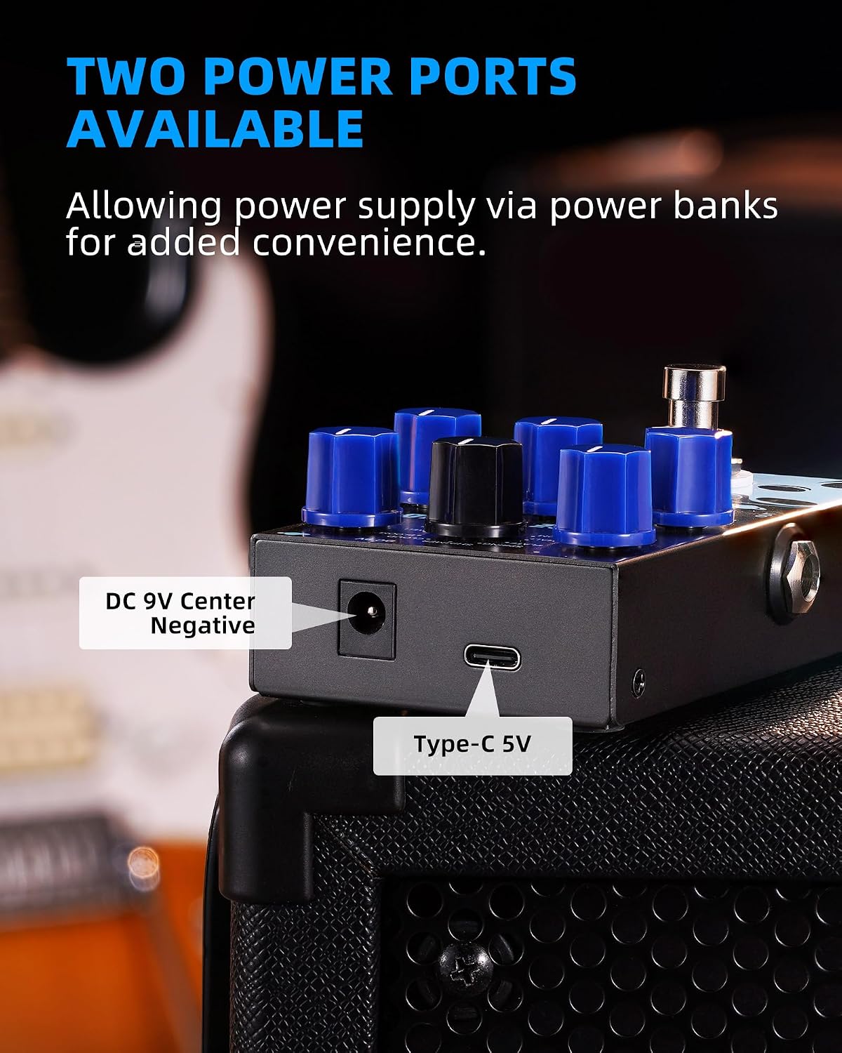 LEKATO Looper Guitar Pedal Guitar Loop Pedal Tuner Pedal 9 Loops 40 Minutes Record Time Unlimited Overdubs for Electric Guitar Bass (Black)