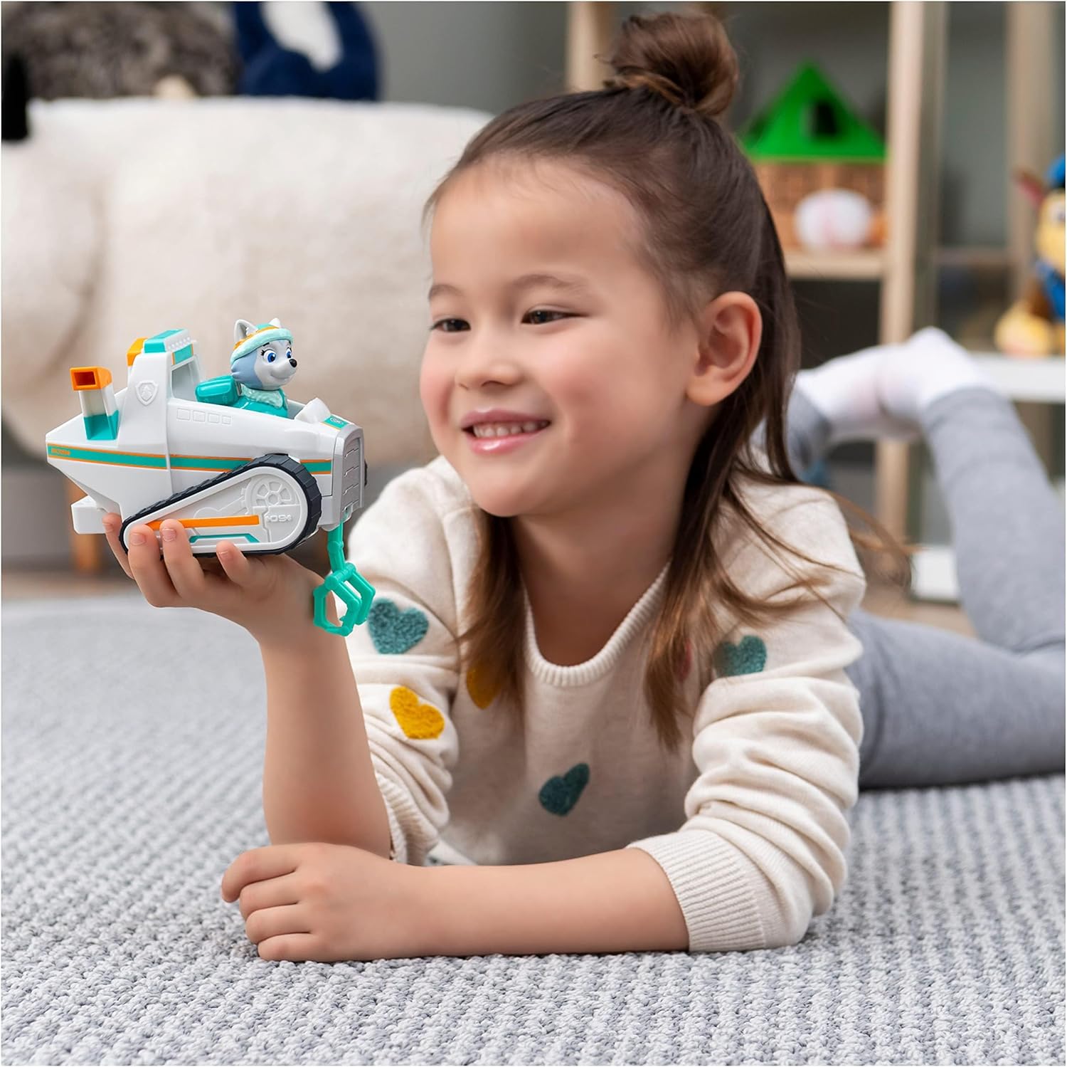 Paw Patrol, Ryder’s Rescue ATV Vehicle with Collectible Figure, for Kids Aged 3 and up