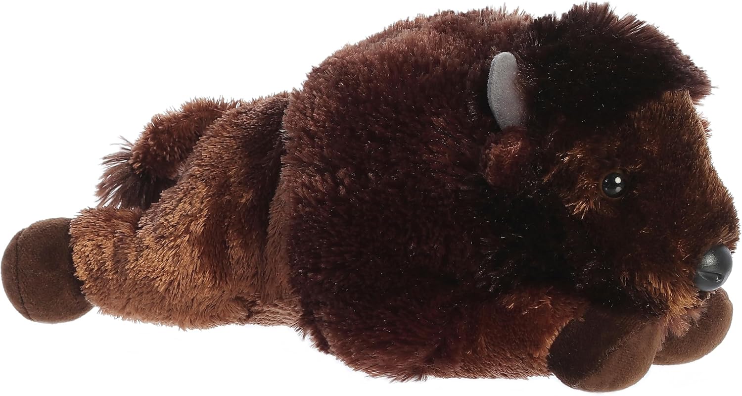 Aurora Flopsie 12" Dolly Adorable Stuffed Animal | Lifelike animal details in a relaxed resting pose